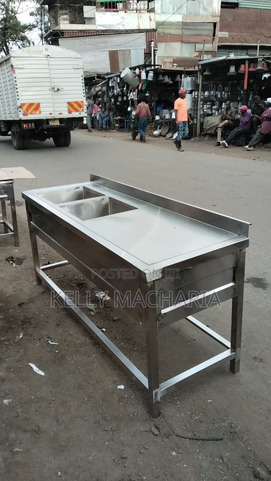 Double Sink Stainless