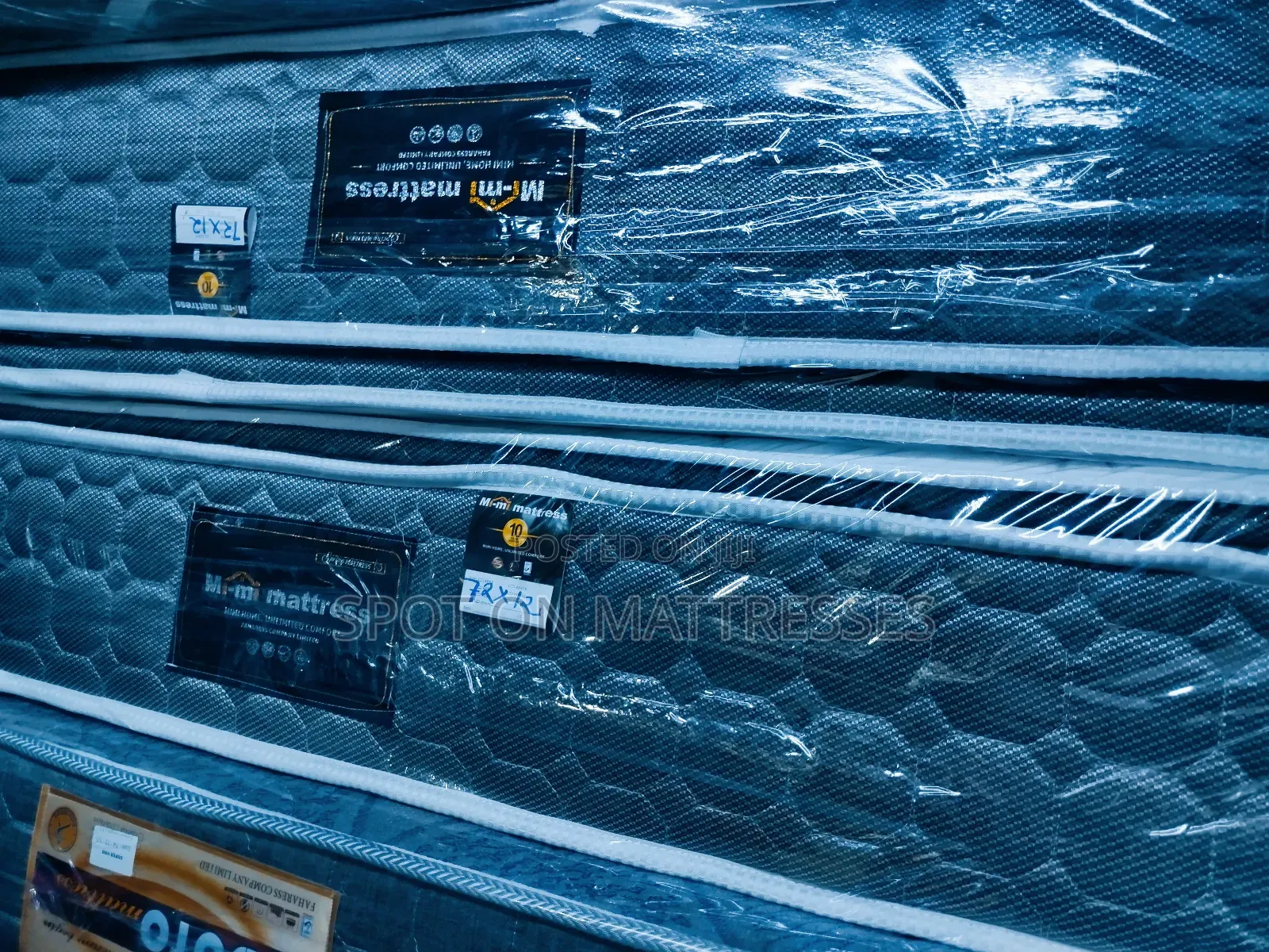 6by6 Double-Sided Pillowtop Spring Mattresses + Free Delivery.