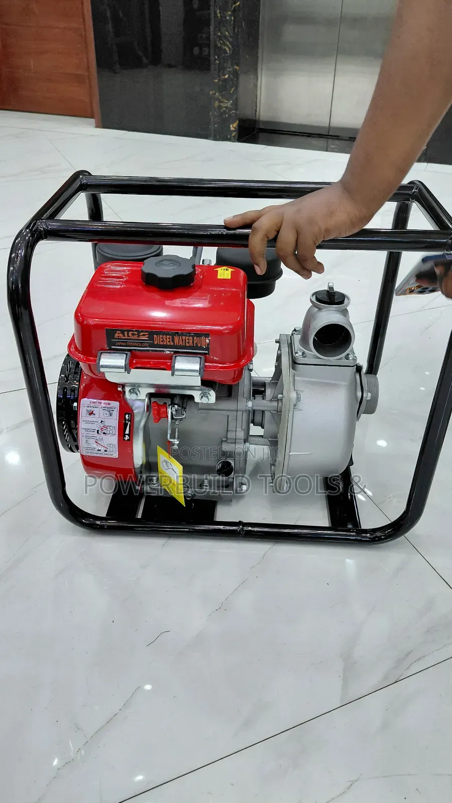 Aico Diesel Waterpump Adp50 50mm 2" Petrol Powered 8hp Engine