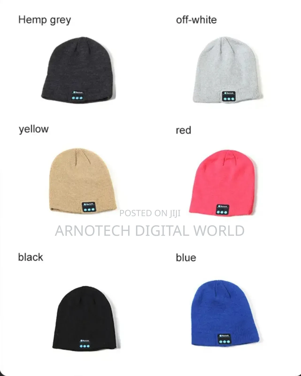 Sports Entertainment Bluetooth Beanie Hat