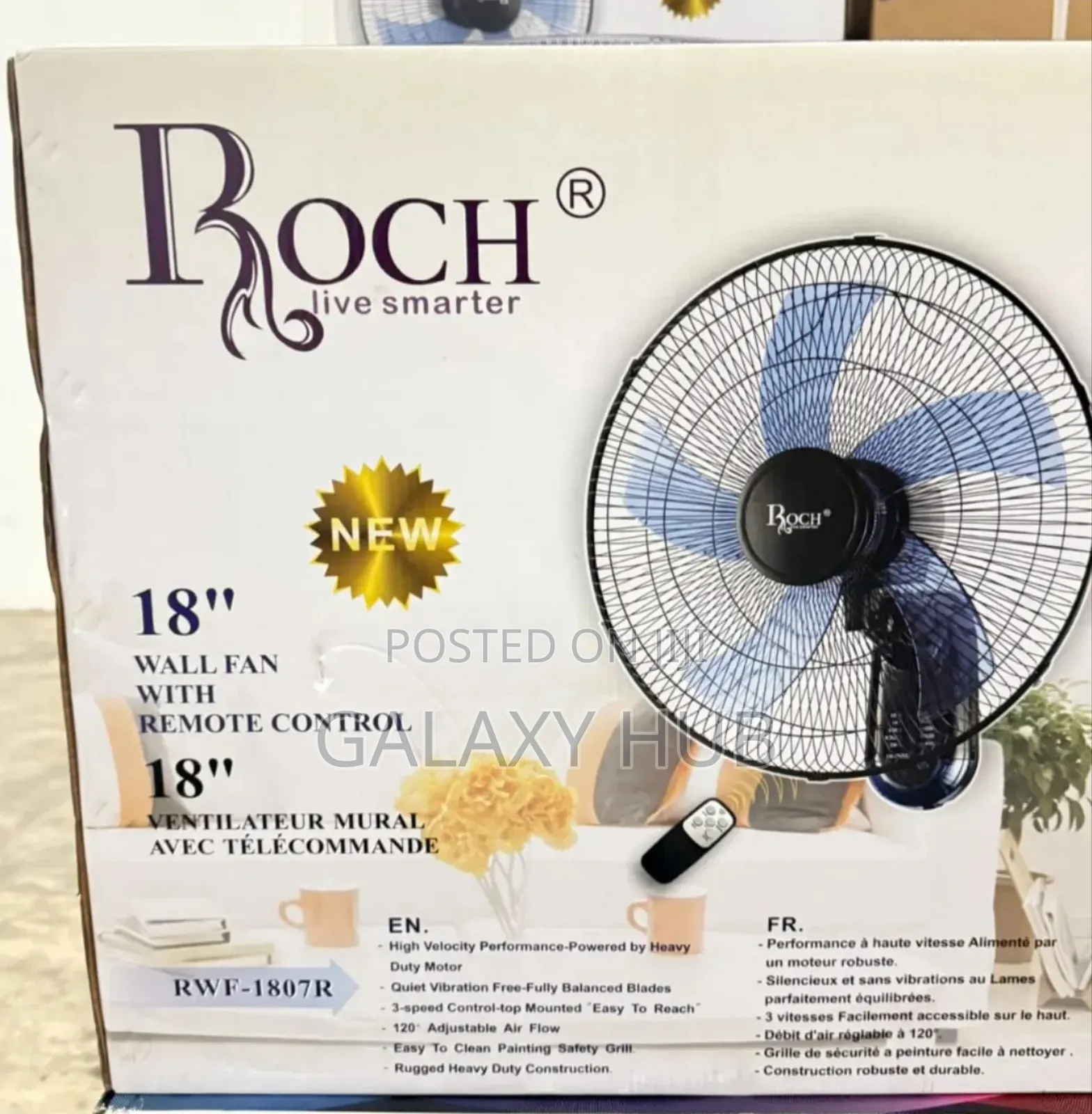 Roch Wall Fan 18"
