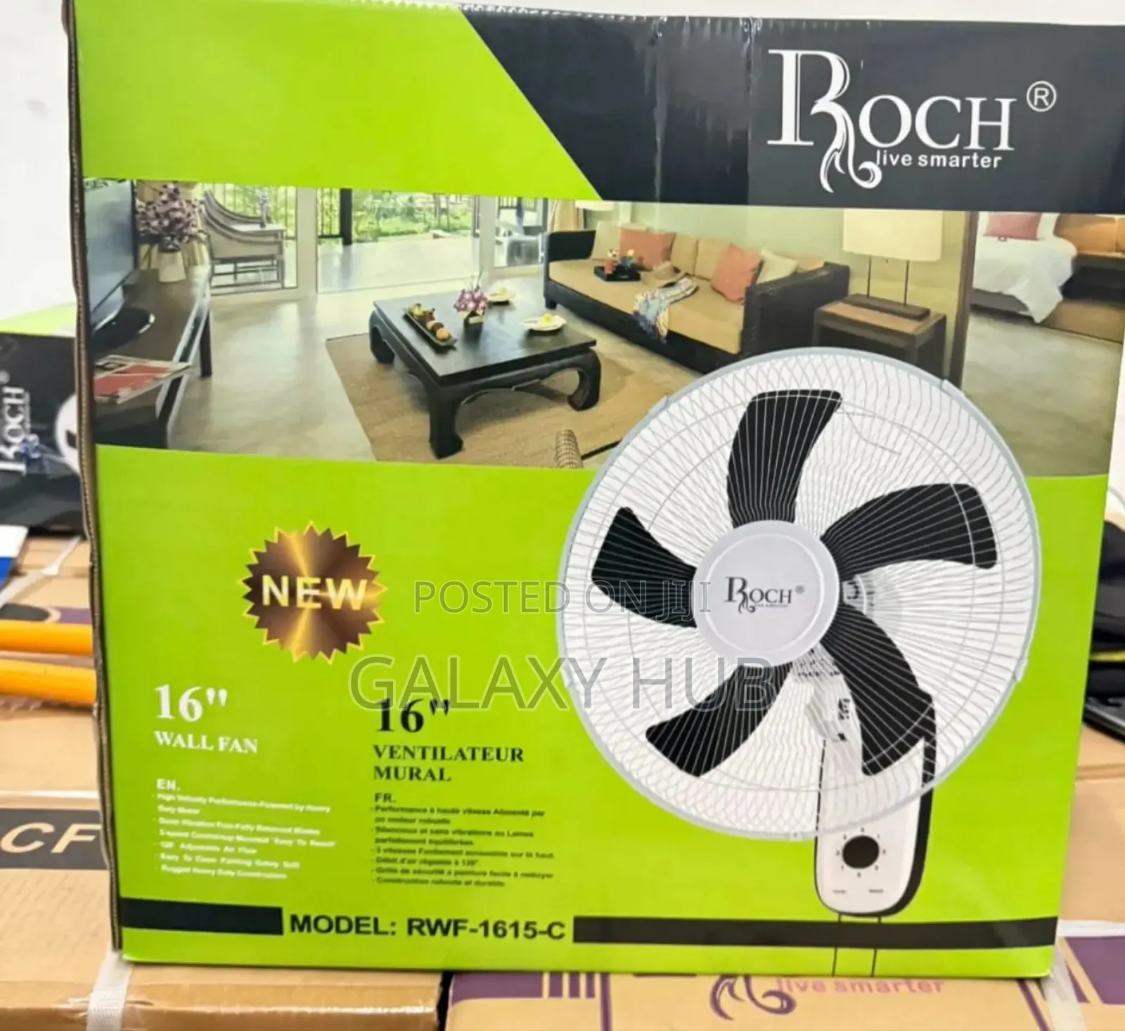 Roch Wall Fan 16"