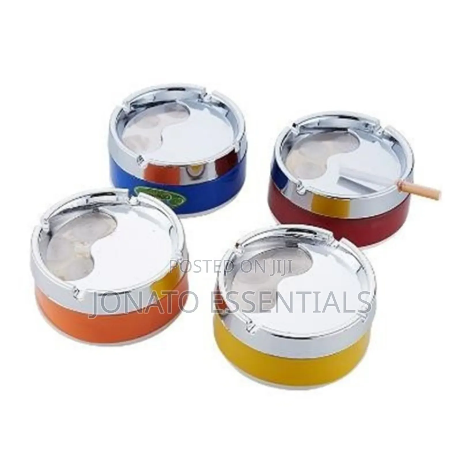Metal Ashtray for Home, Office Bar
