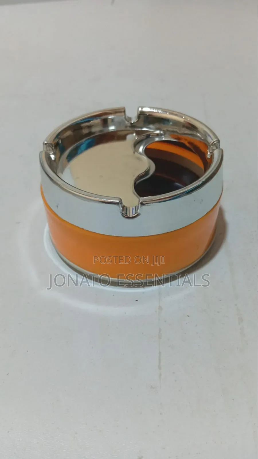 Metal Ashtray for Home, Office Bar