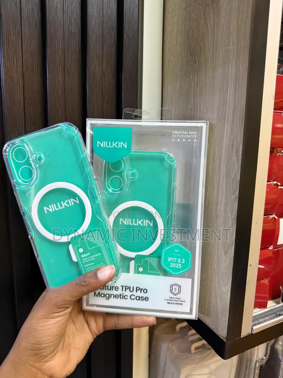 Nilikin Crystal Clear Magsafe Case/Cover for iPhone 17