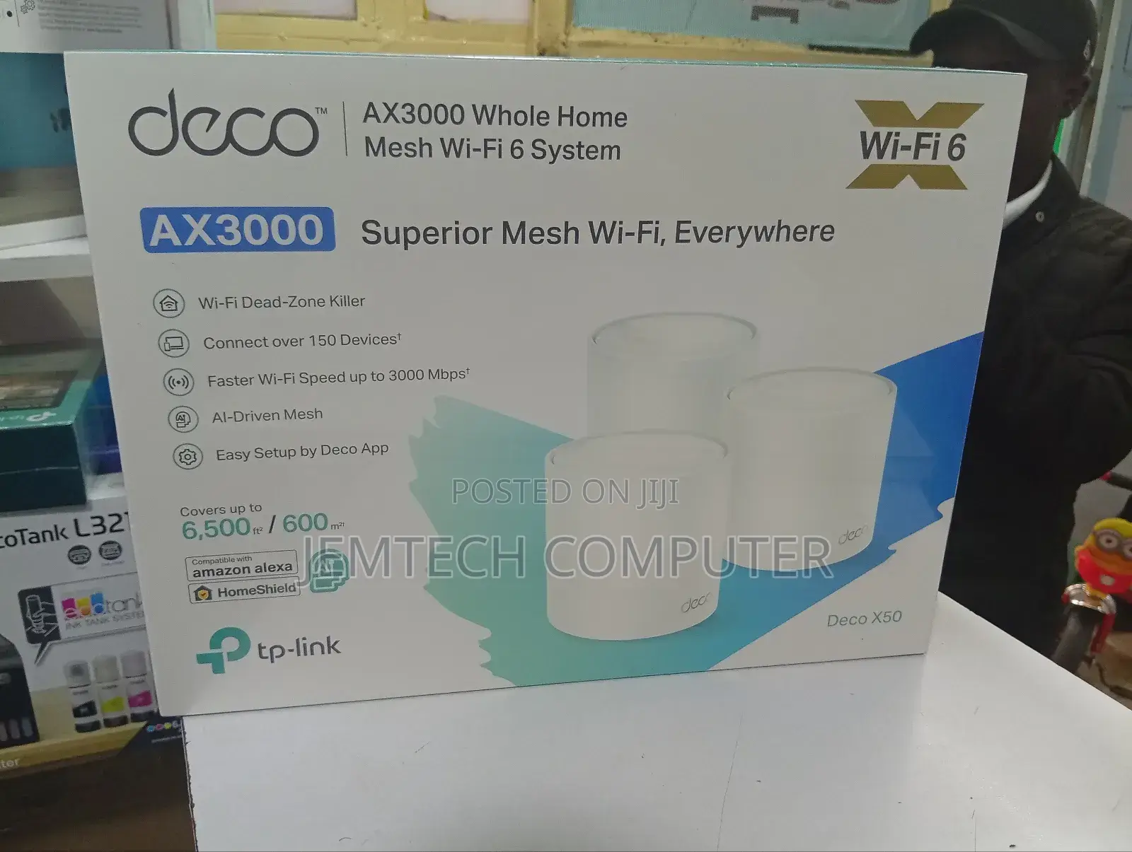 Tp-Link Deco X50 Ax3000 Whole Mesh Wifi 6 System (3 Pack)