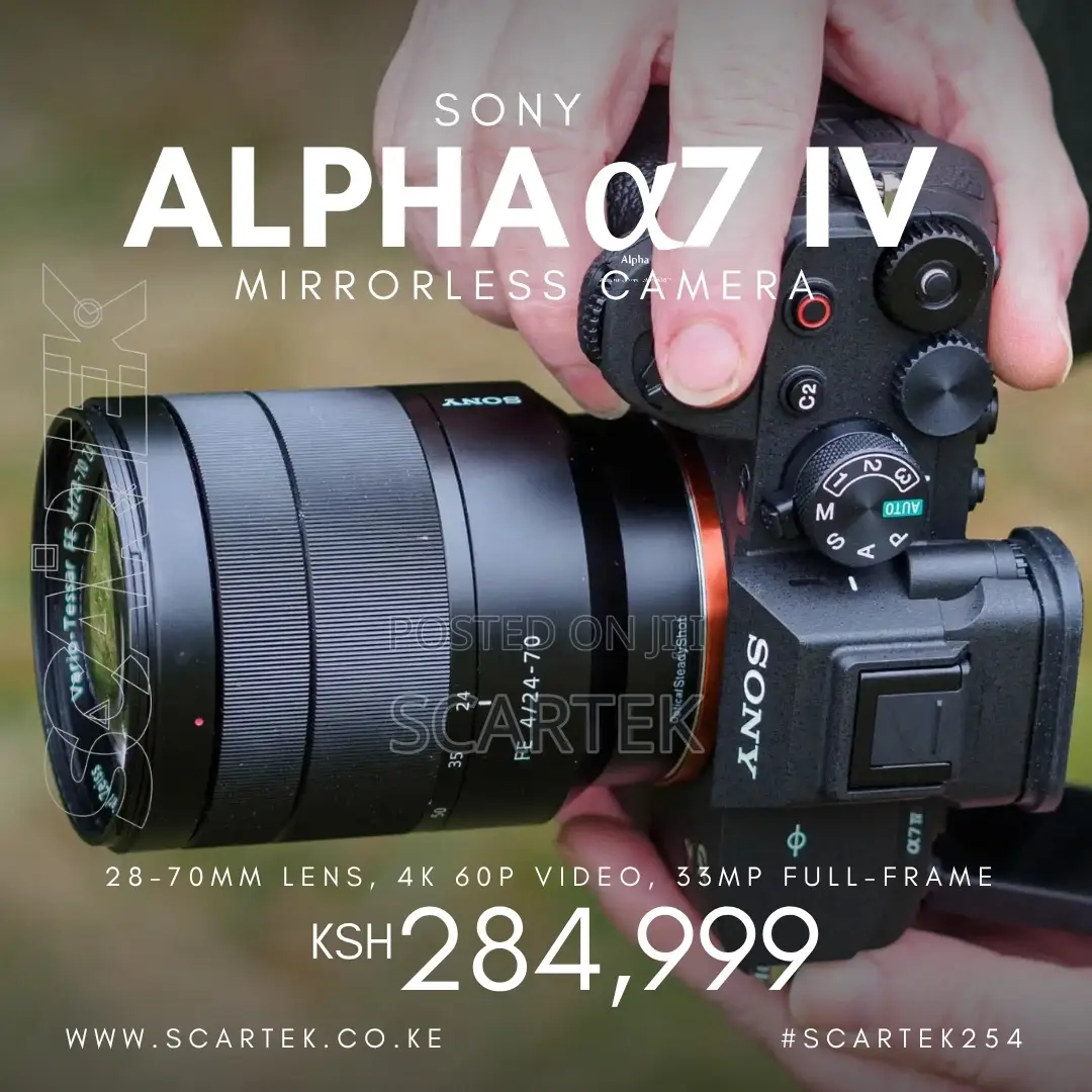 Sony Alpha A7 Iv Mirrorless Camera