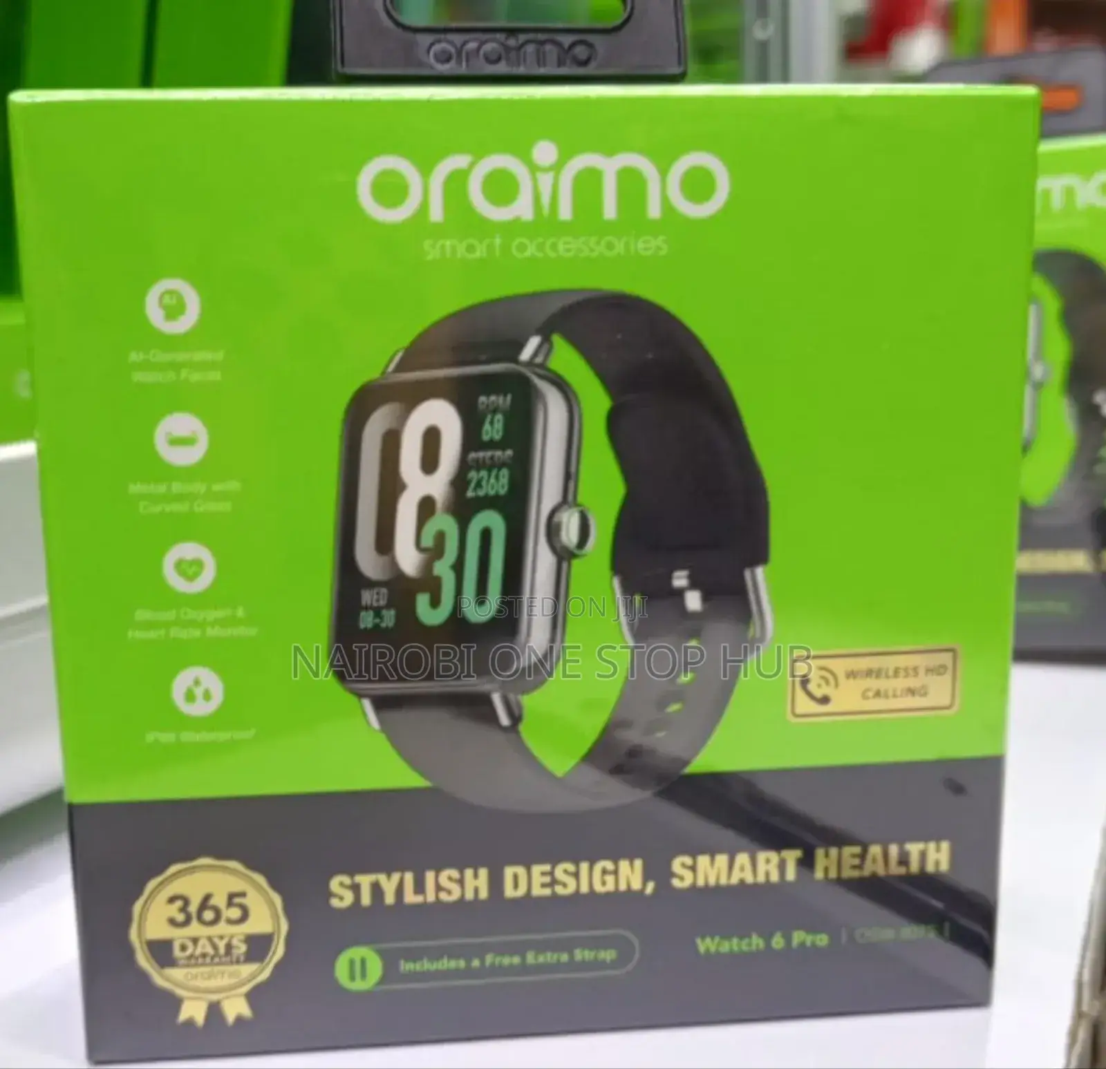 Oraimo Watch 4 Pro Smartwatch With Wireless Calling