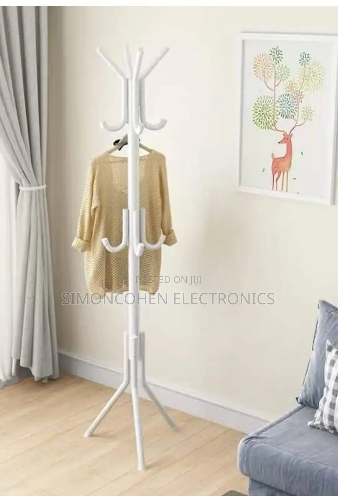 170cm Metallic Coat Hanger