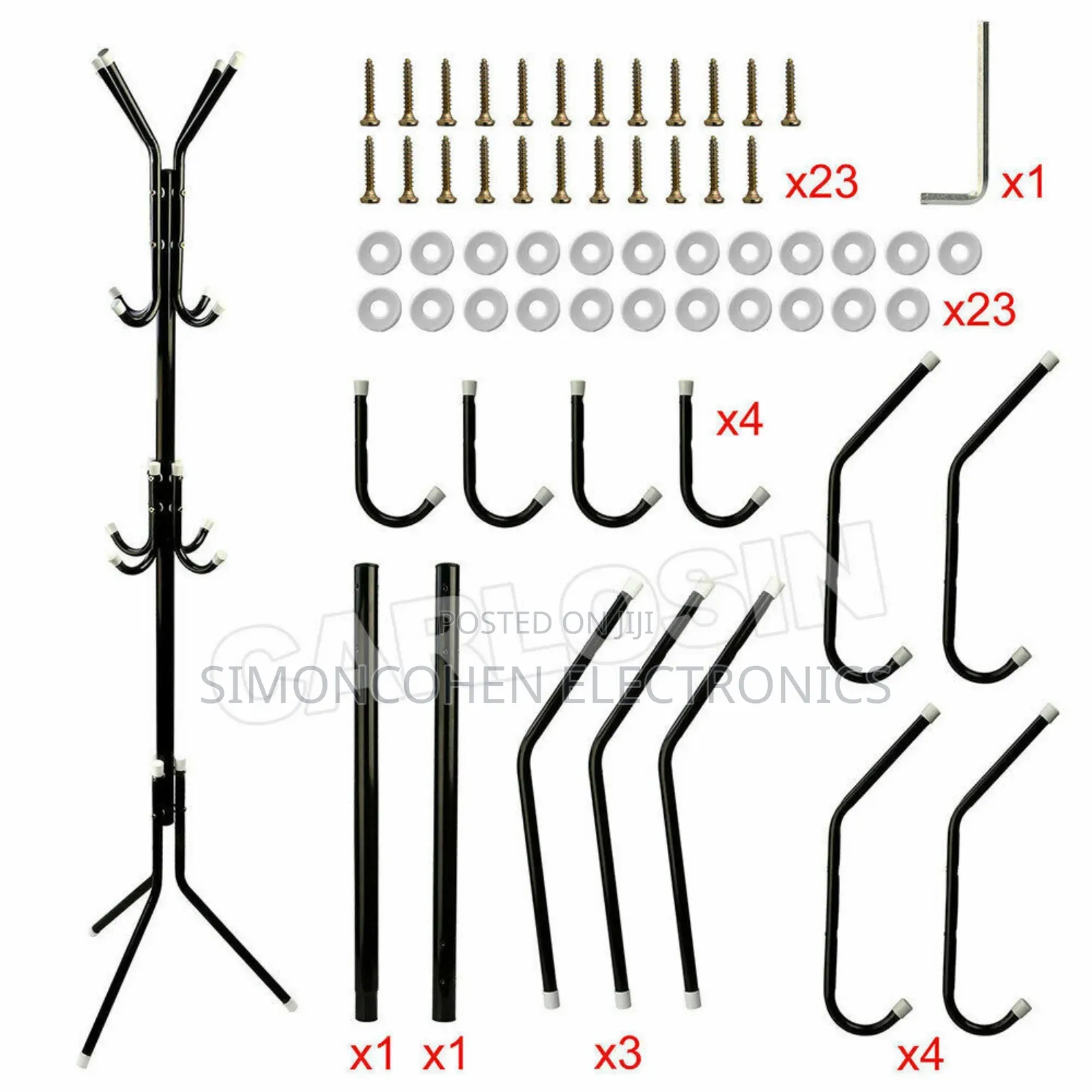 170cm Metallic Coat Hanger