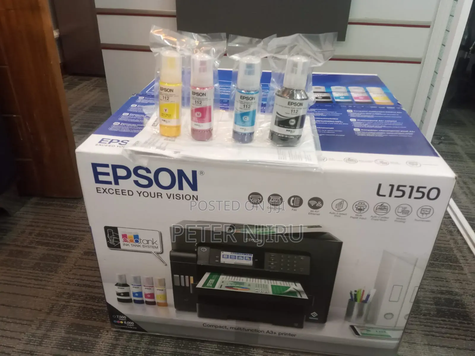 Epson Ecotank L15150 A3 All-in-One Ink Tank Printer