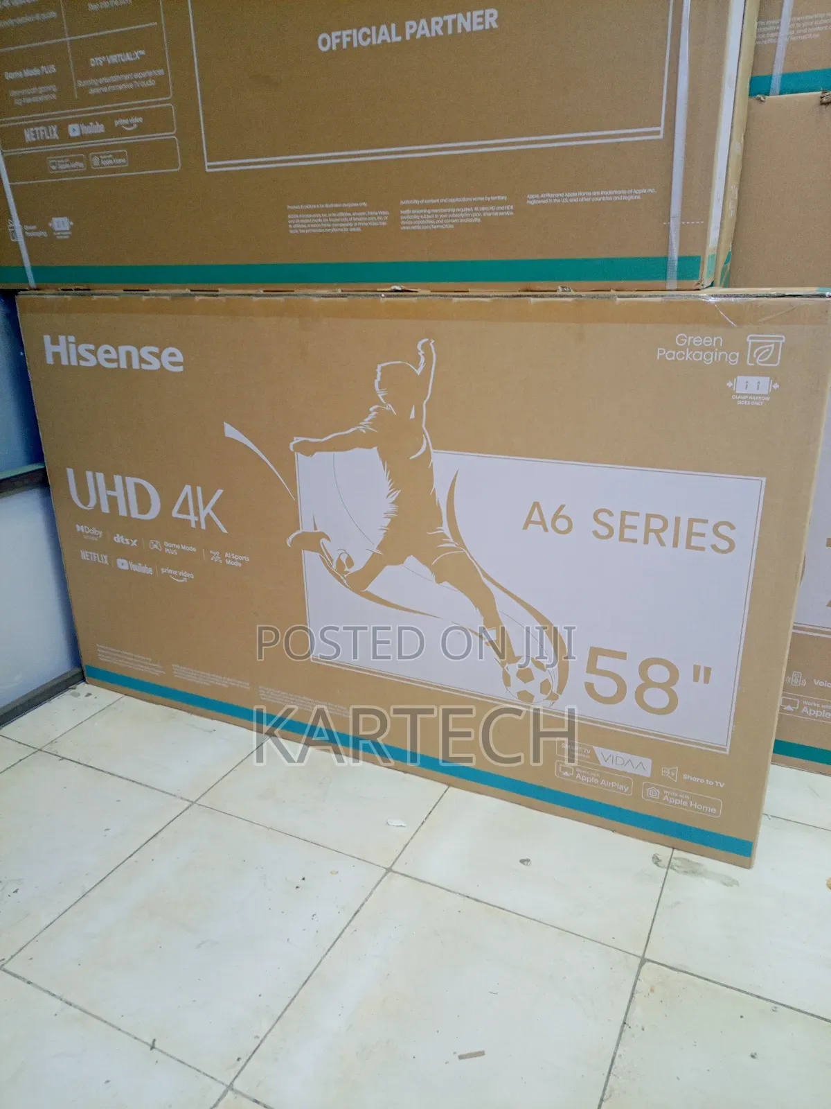 Hisense 58a6n Uhd Smart Frameless Tv