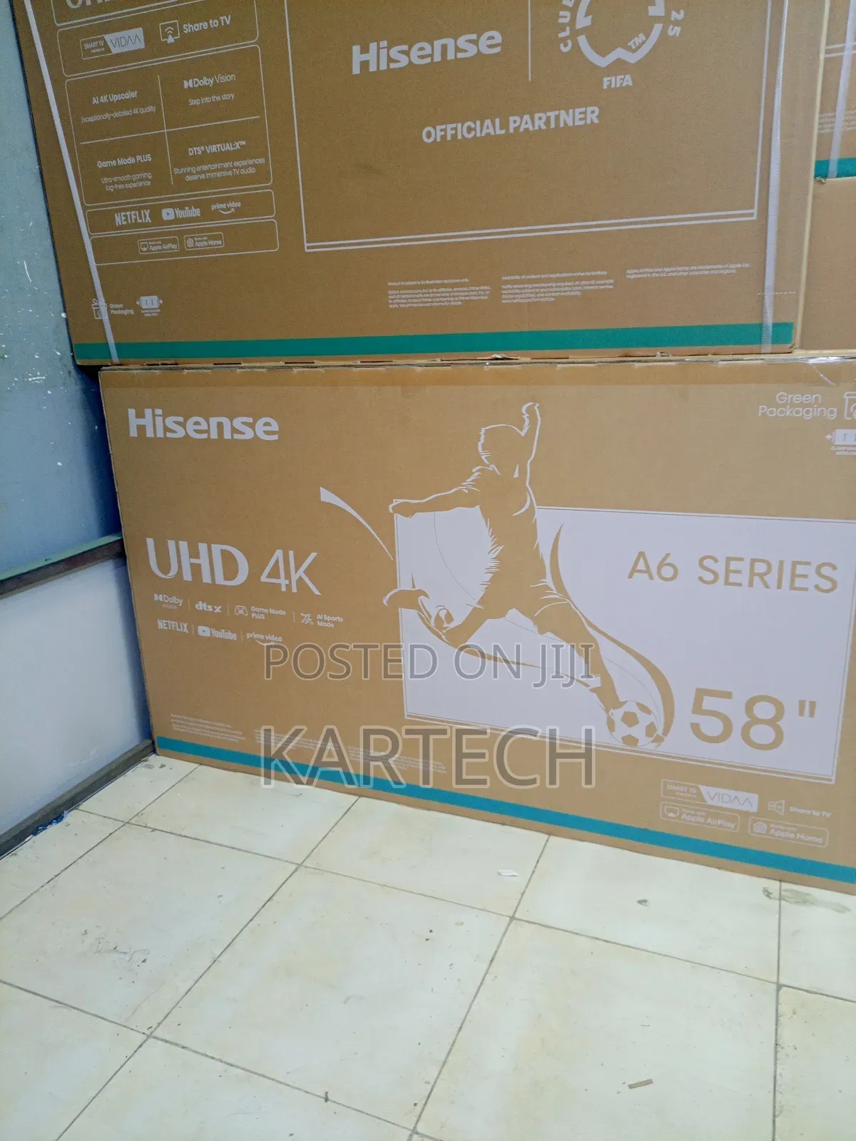 Hisense 58a6ken 58 Inch Uhd Smart Frameless Tv Bluetooth, Youtube