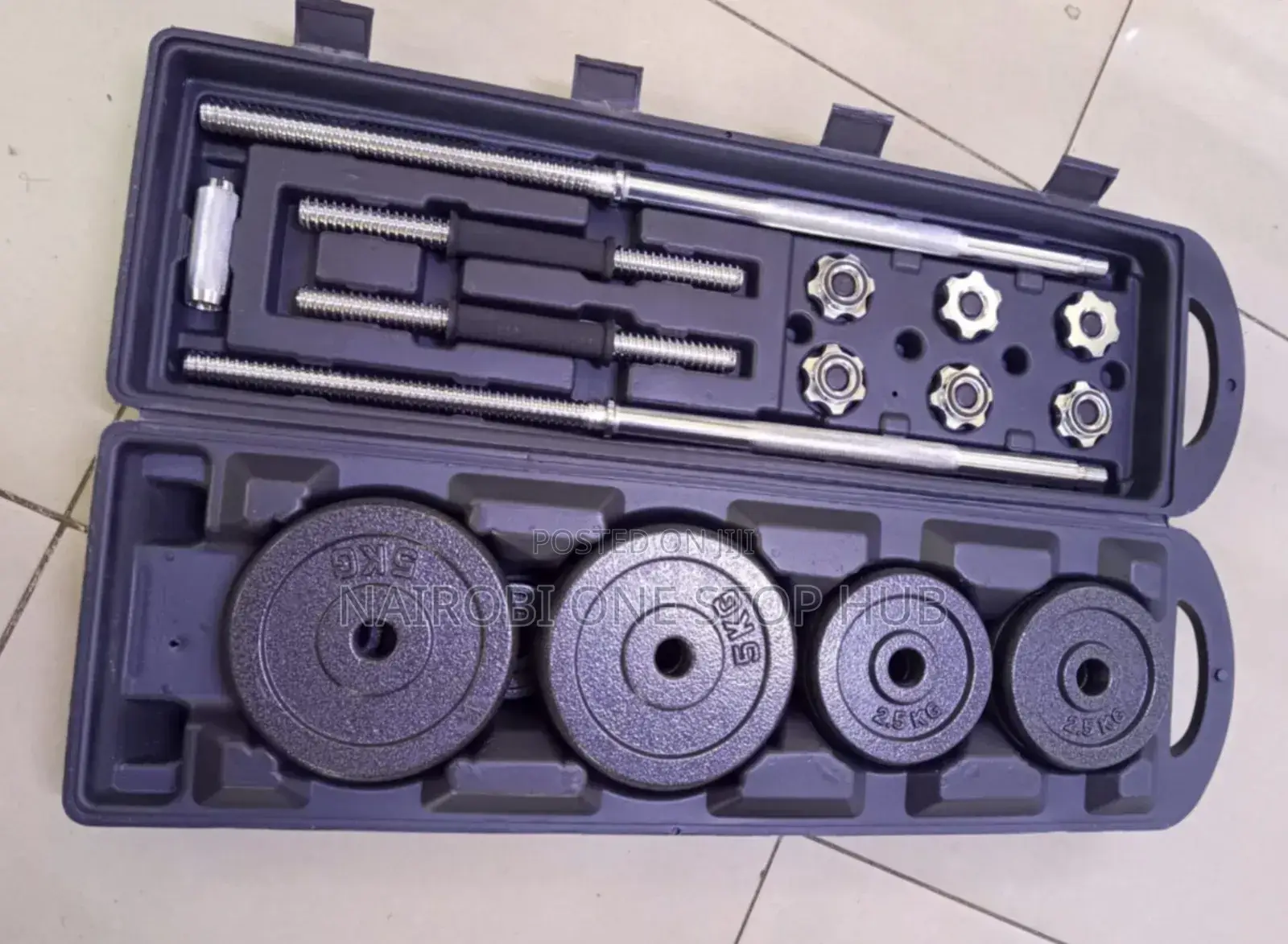 50kgs Dumbbell Set /Barbell Set