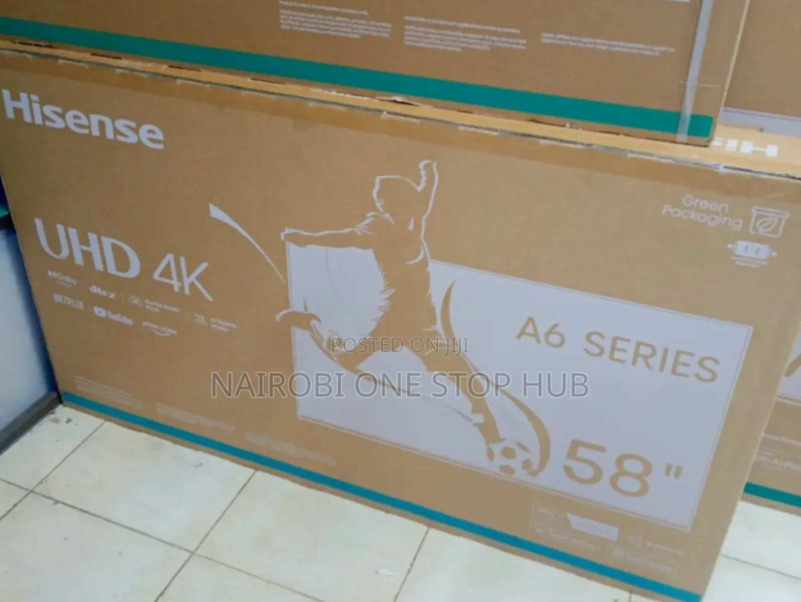 Hisense A6 58 Inches Smart Tv