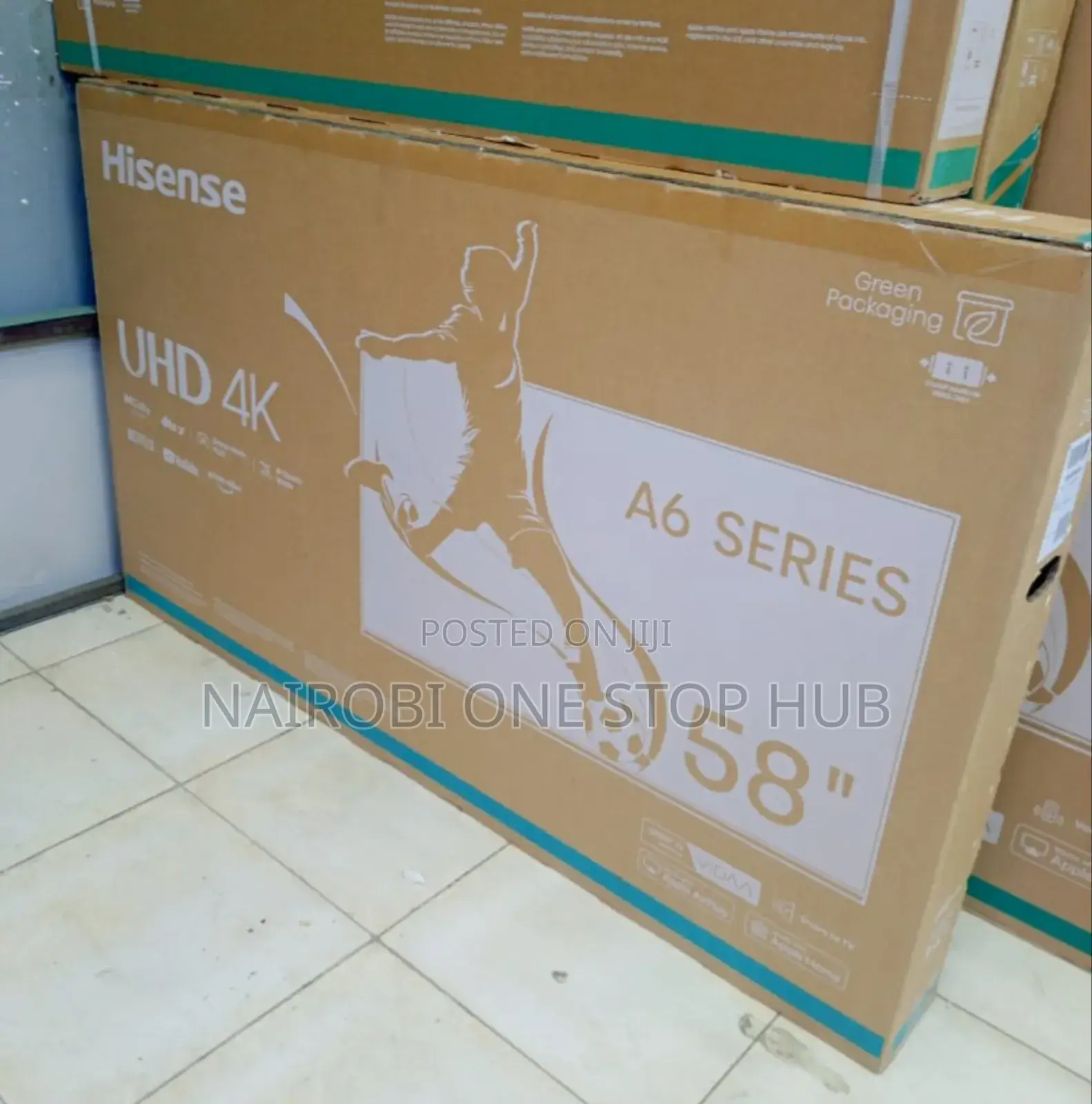 Hisense A6 58 Inches Smart Tv