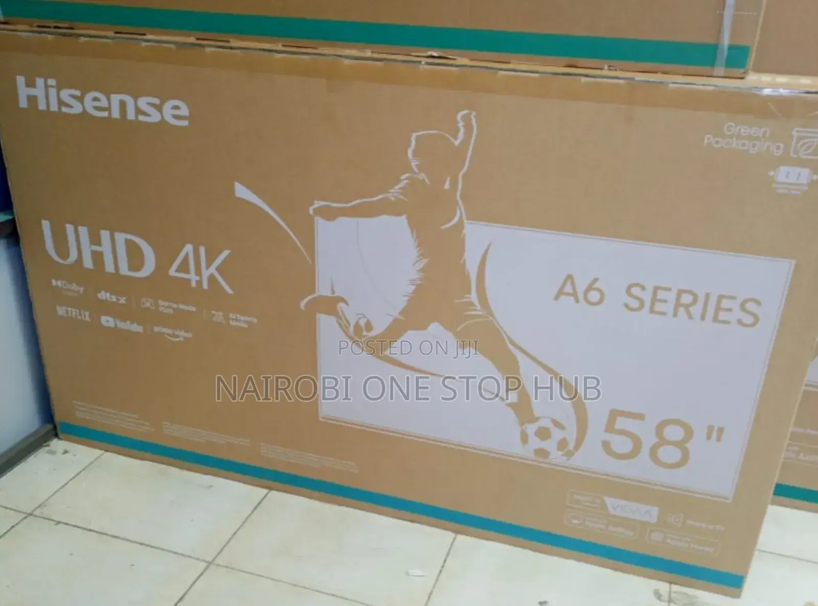 Hisense 58 Inches Uhd Smart Tv