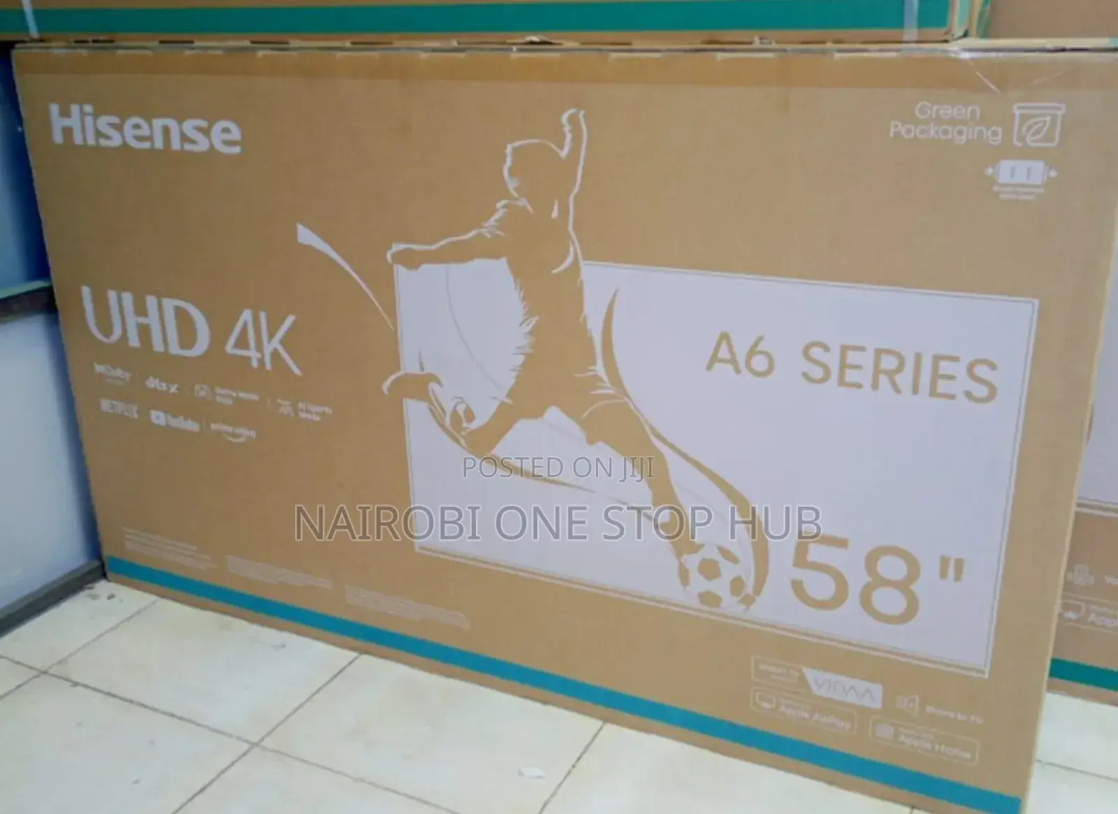 Hisense 58 Inches Uhd Smart Tv