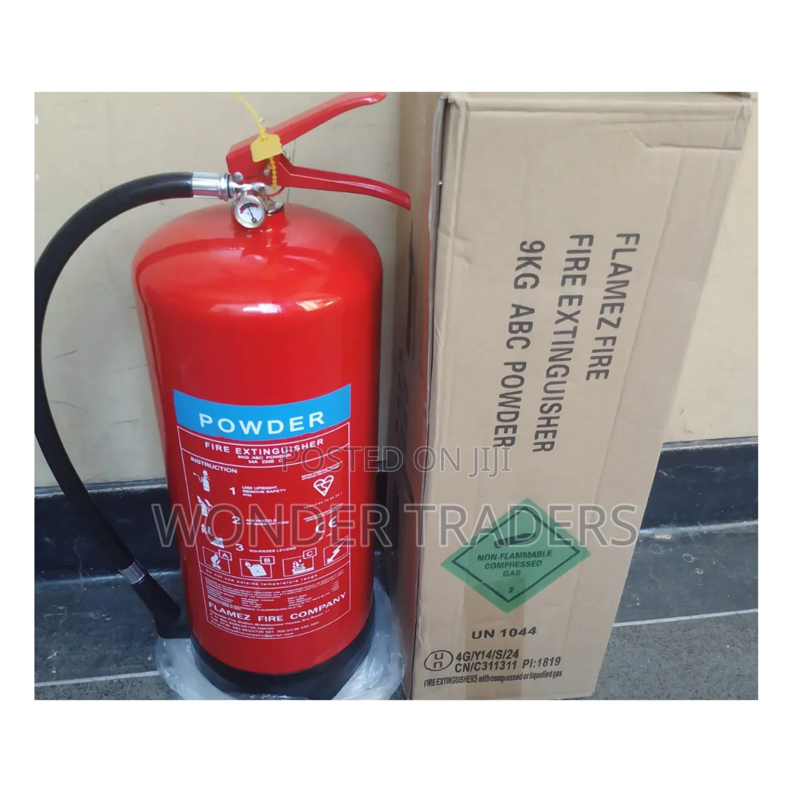 Fire Extinguisher / 9 Kg Dry Powder Fire Extinguisher