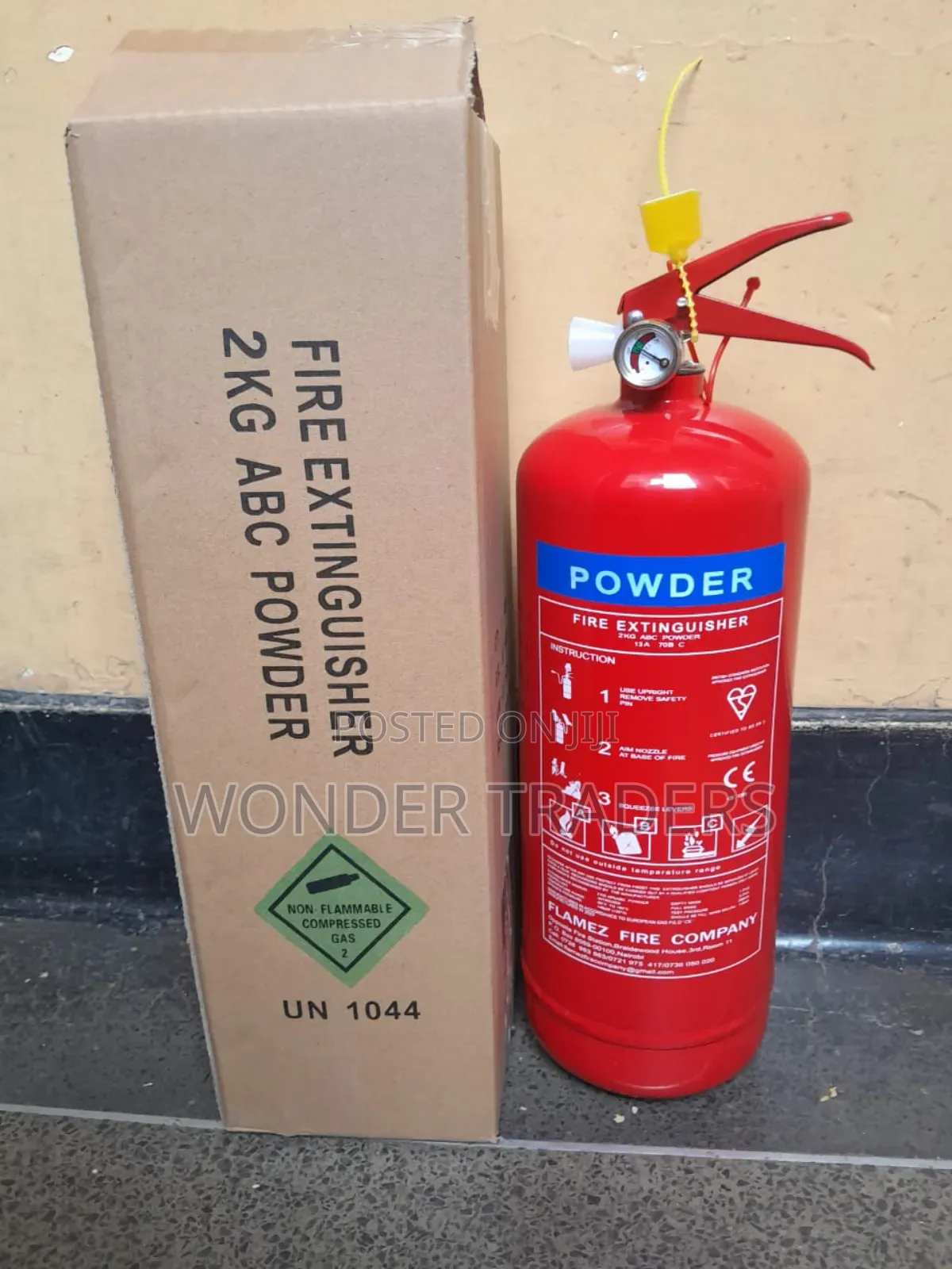 Fire Extinguisher Dry Powder 2kg