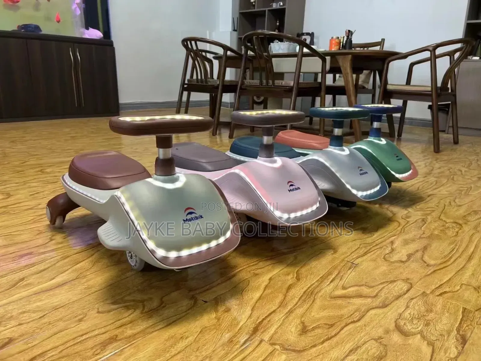 Baby Ride-on Car 4 Wheels With Music Lights