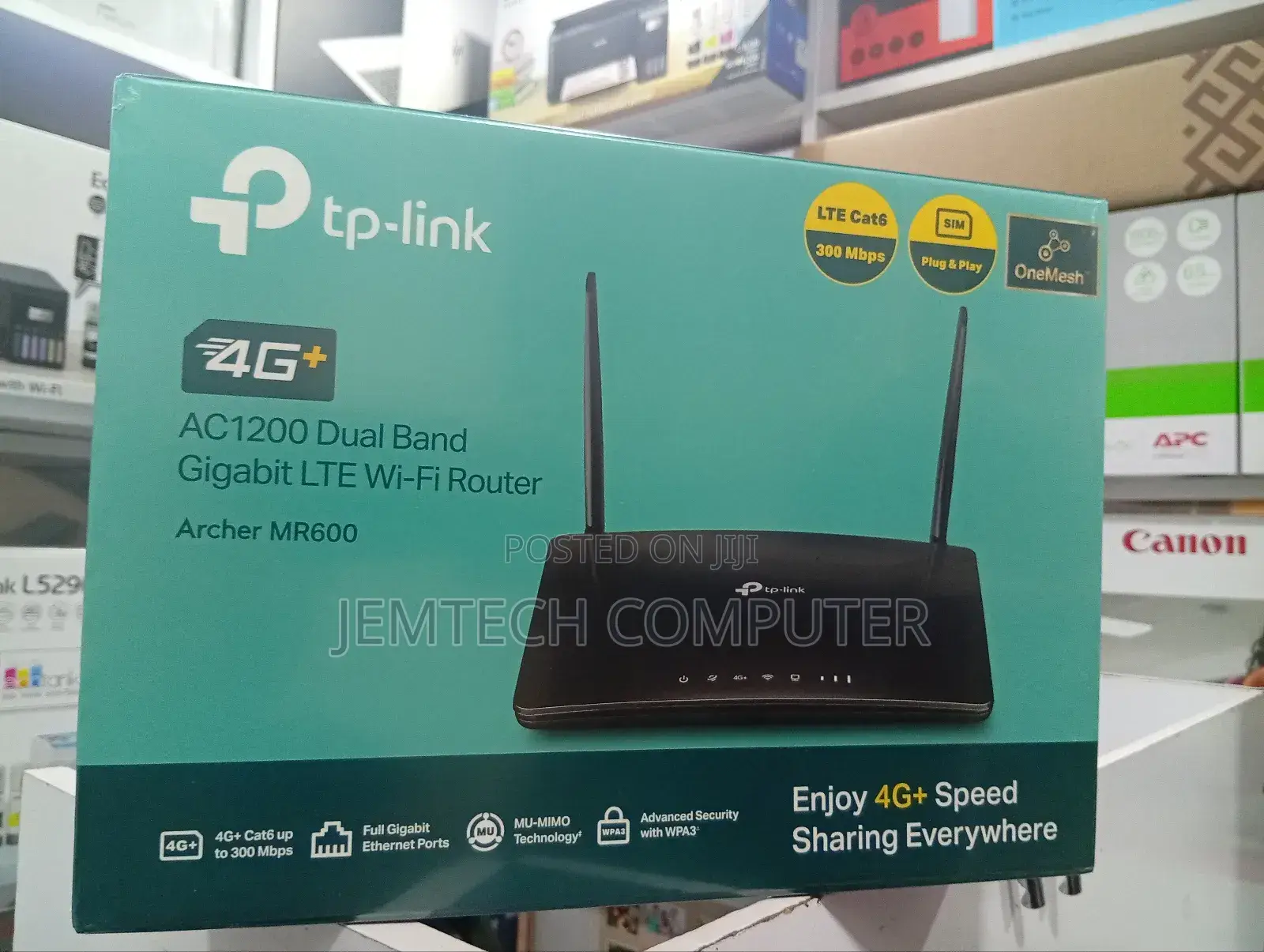 Tl-Archer Tp-Link Mr600 4g+ Ac1200 Cat6 Wireless Dual Band