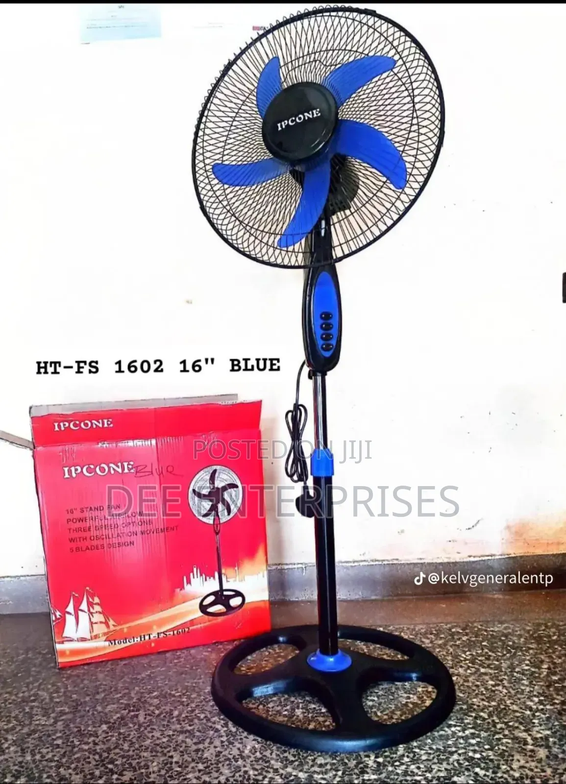 16 Inch Stand Fan Ipcone