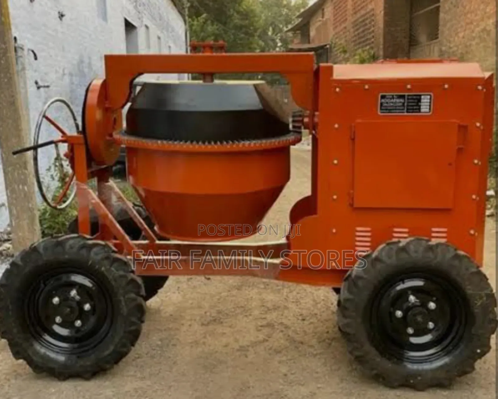 Indian Concrete Mixer 500l Tank Capacity