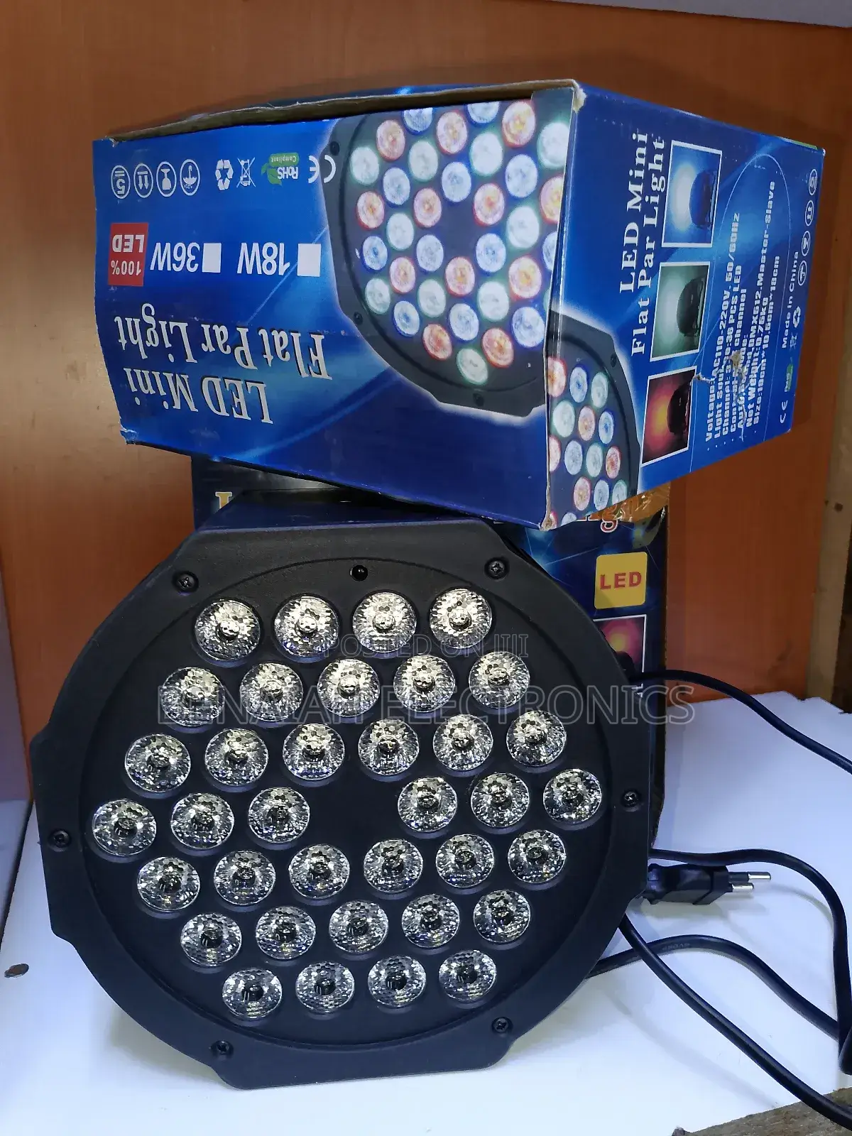 Stylish Stage Light 18watts, Remote Controlled 100%Led