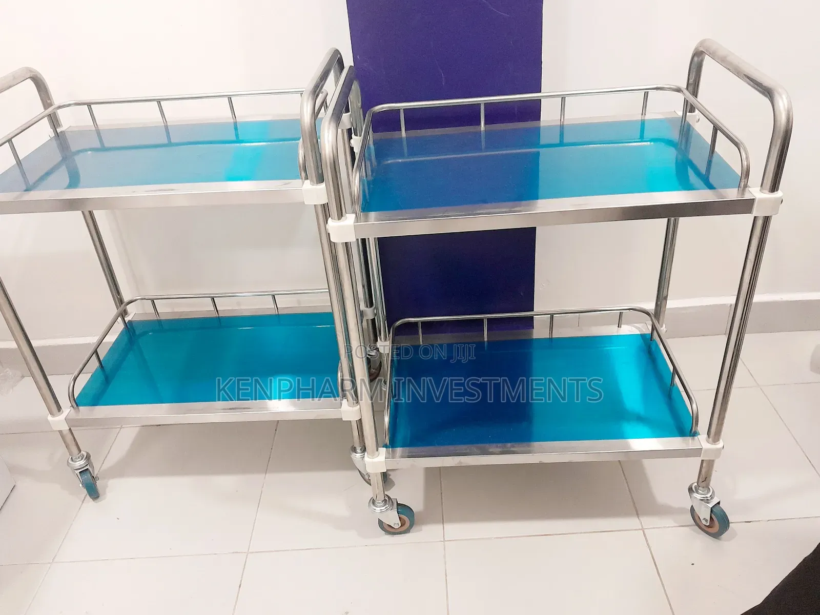 Instrument Trolley, Hospital Trolley, Medical Trolley