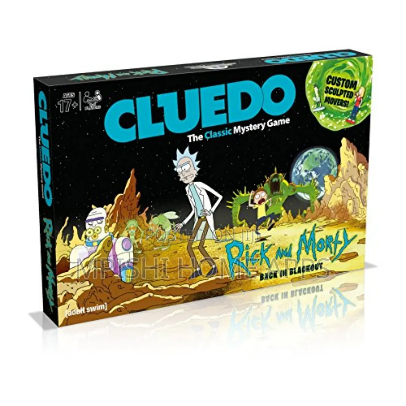 Cluedo Rick and Morty Board Game
