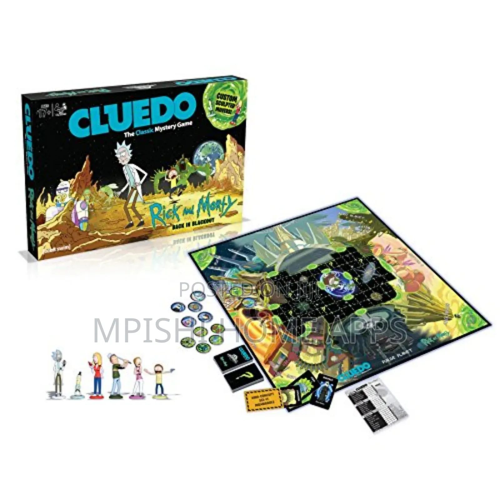 Cluedo Rick and Morty Board Game