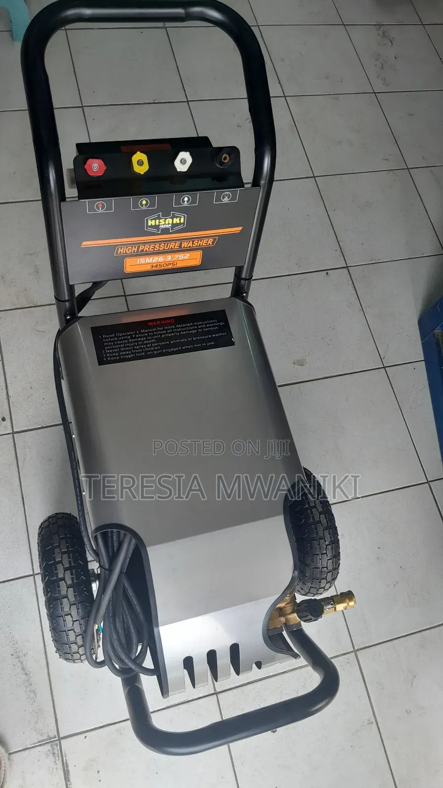 High Pressure Washer/ Hisaki 3450 Psi