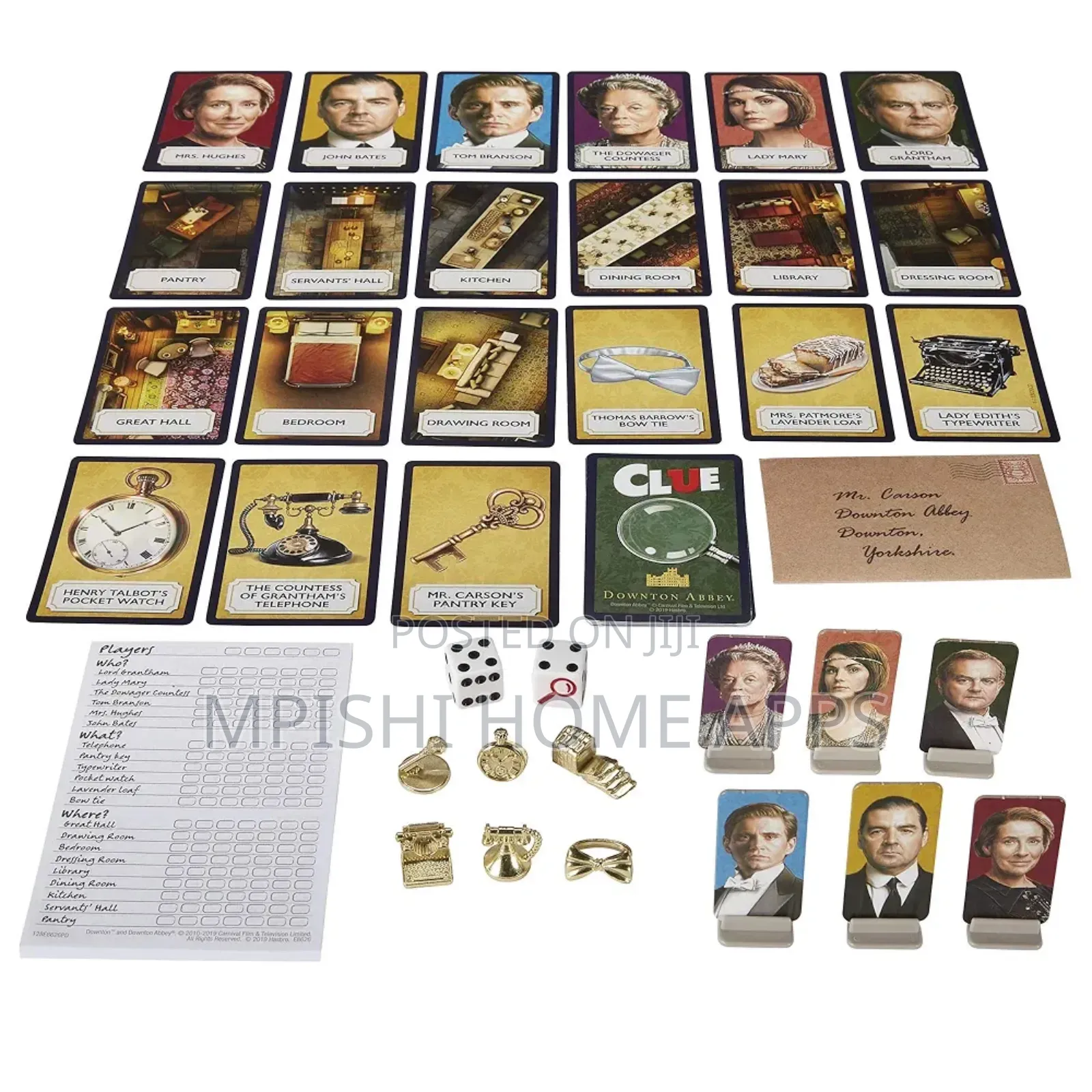 Cluedo Downtown Abbey Edition Board Game