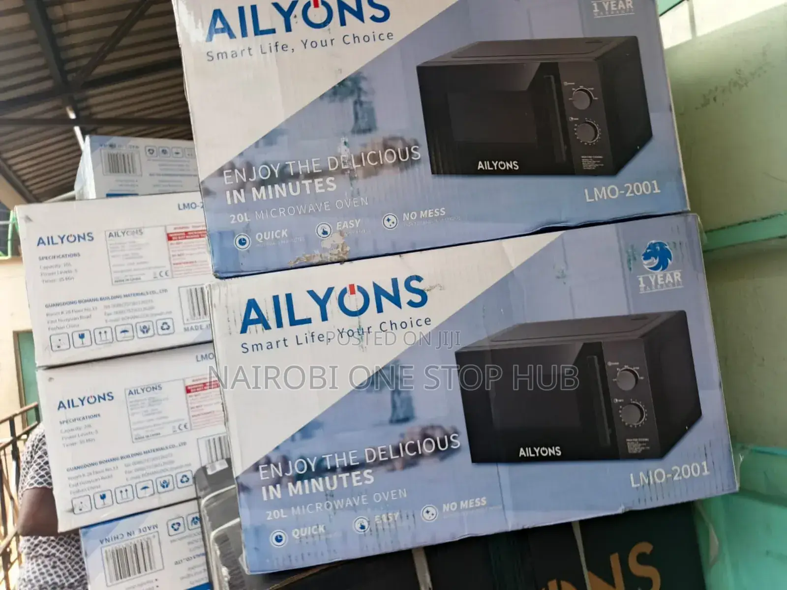 Ailyons Lm0 2001 20litres Microwave Oven