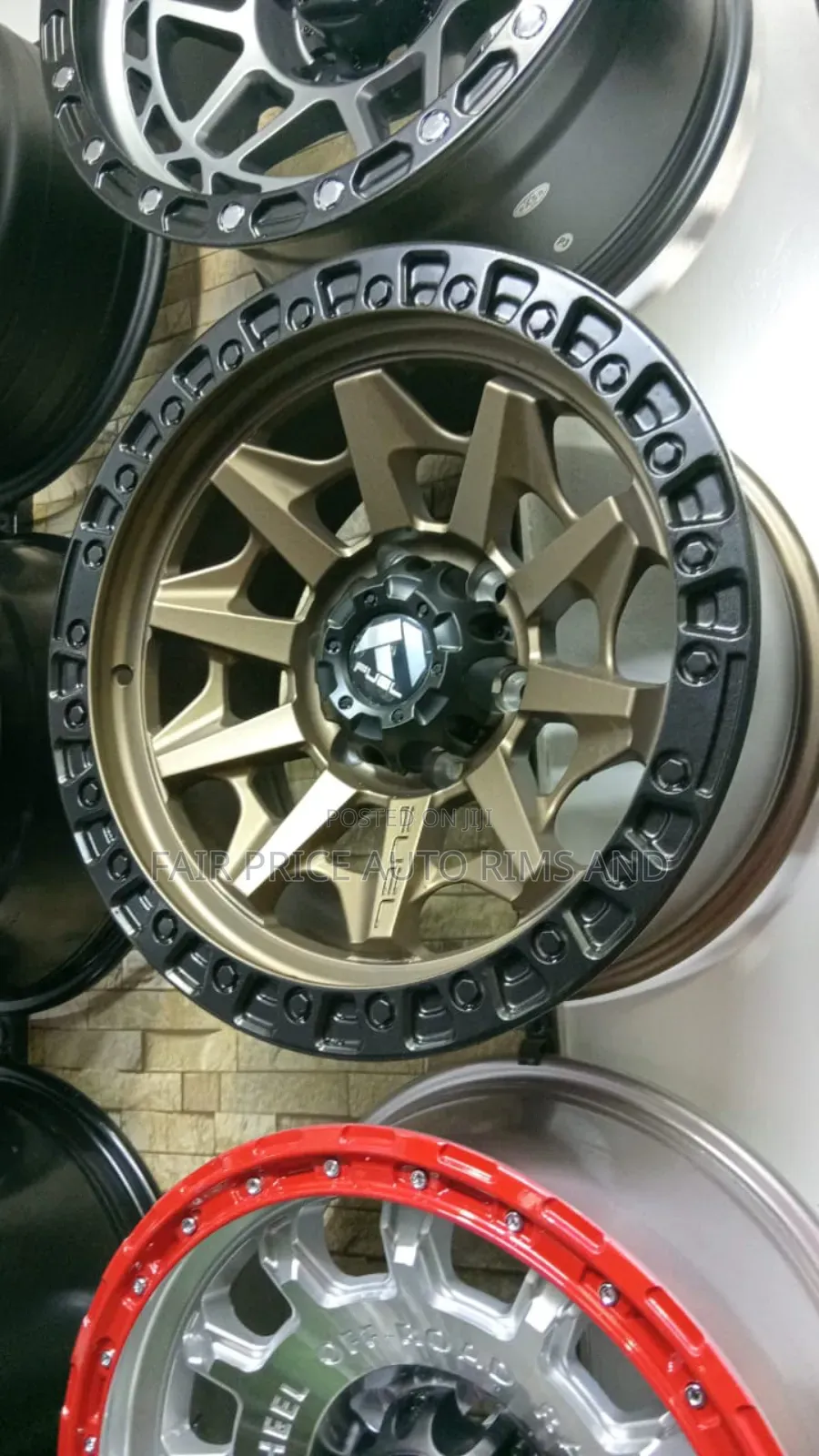 Size 17 Bronze Prado Wheels