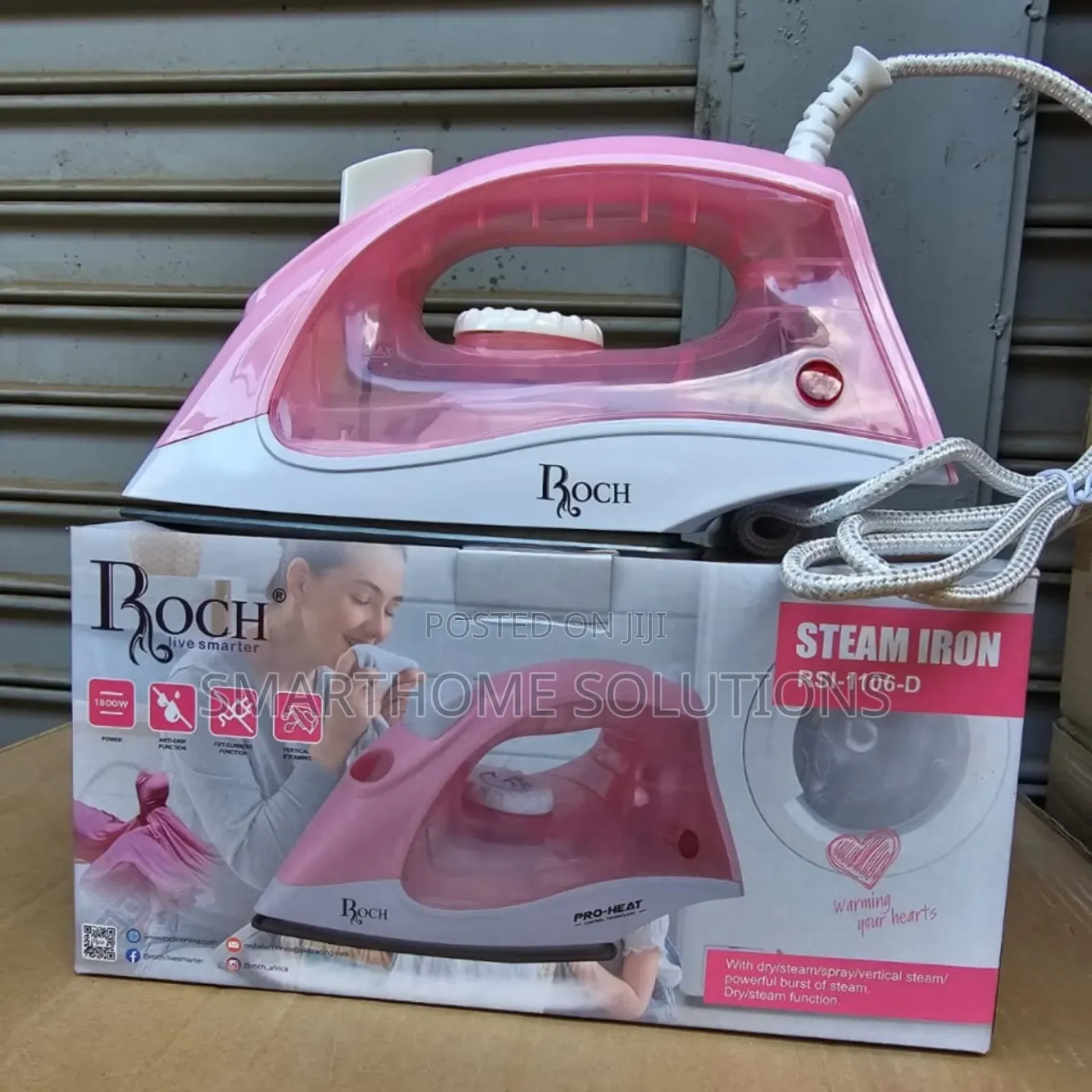 Roch Steam Iron Box ( Rsi-1106d )