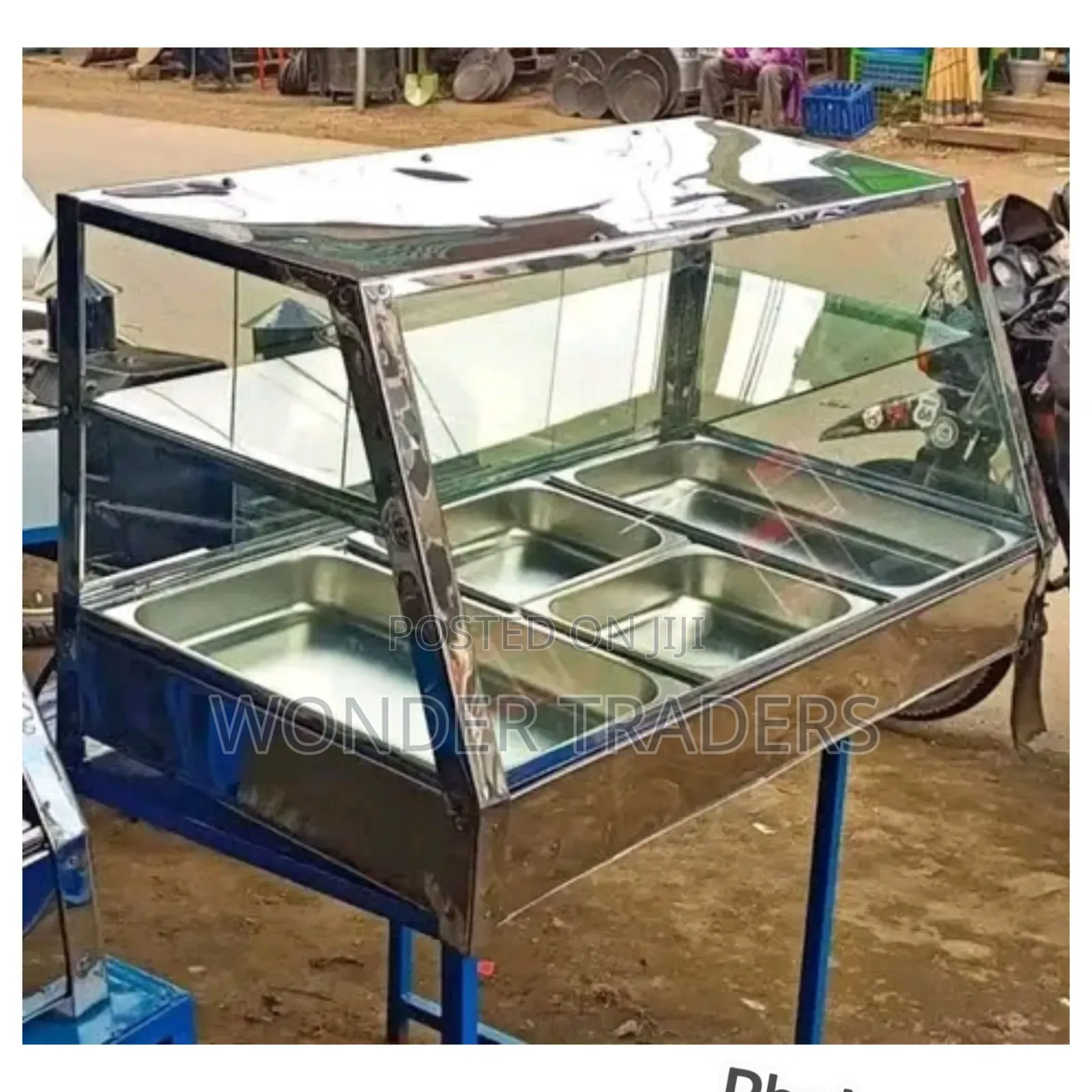 Electric Food Chips Warmer Stainless Steel