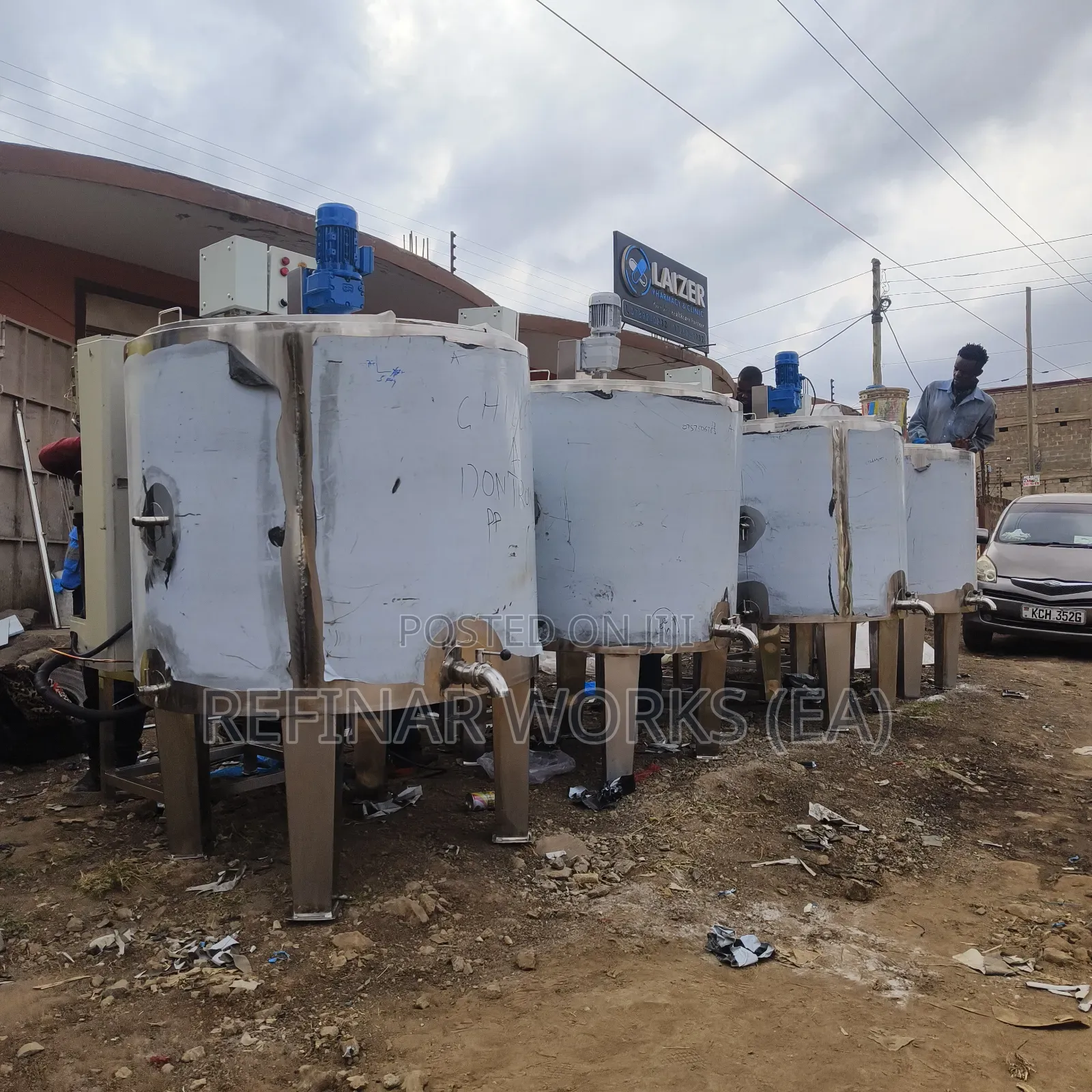 Multi-Purpose Stainless Steel Tanks – Food, Beverage Pharma