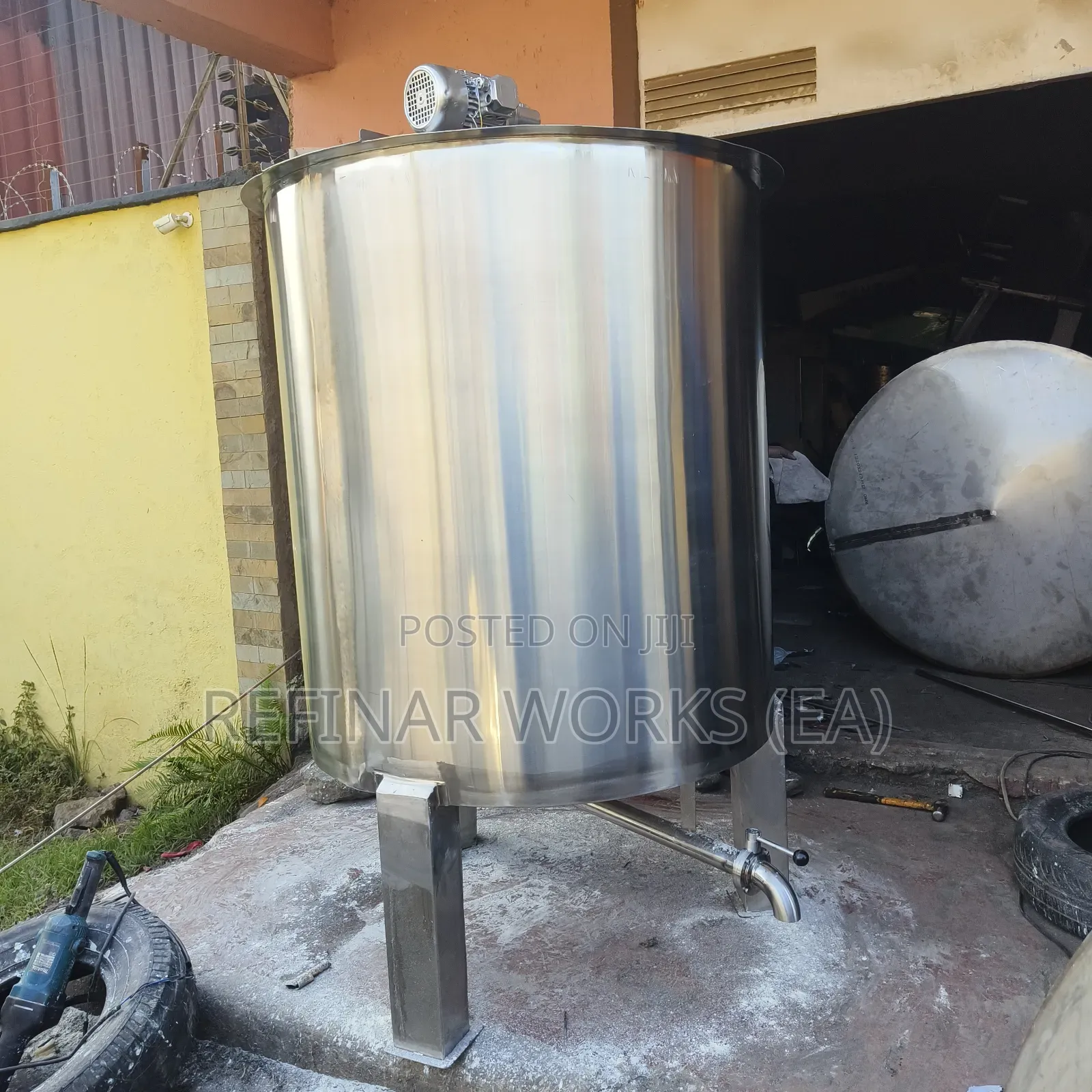 Multi-Purpose Stainless Steel Tanks – Food, Beverage Pharma