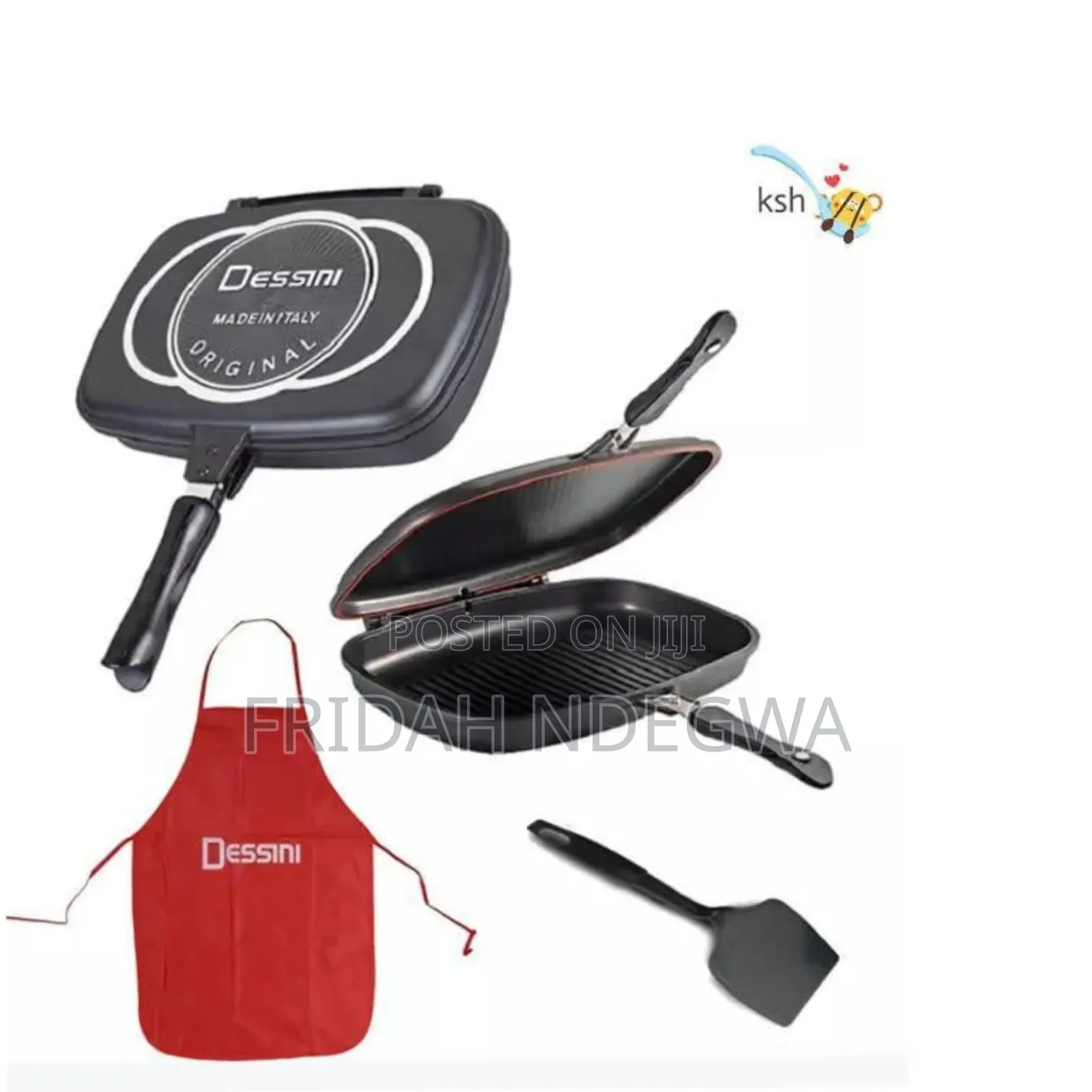 *Dessini Double Grill Pan*
36cm 