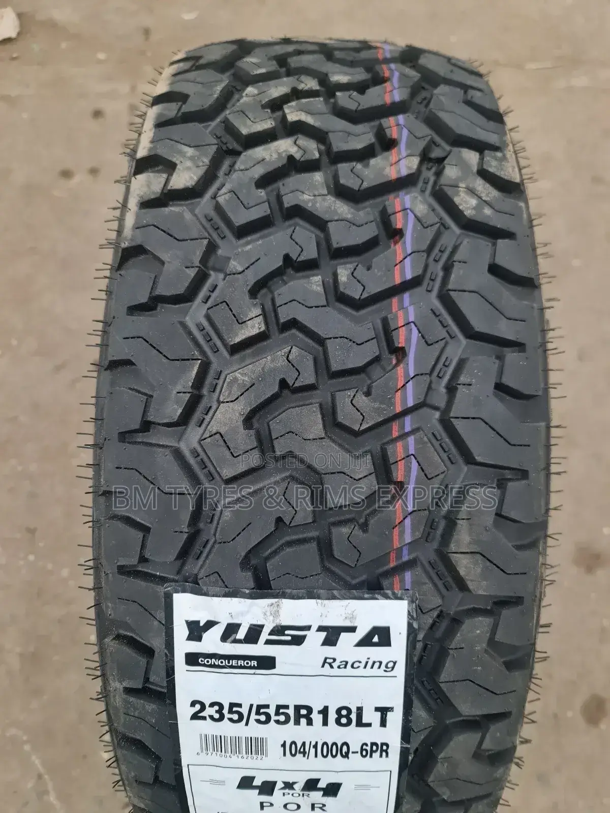 235 /55 R18 Yusya Tyres (All Terrrain)