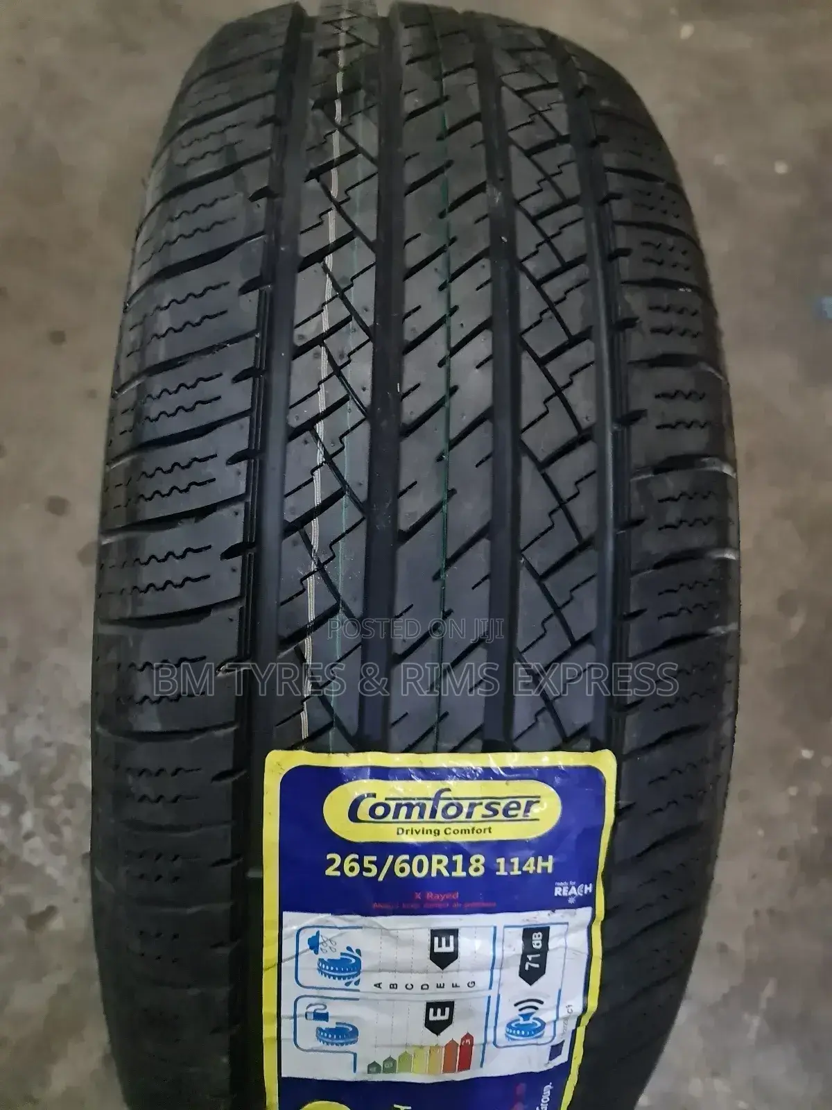 235 /60 R18 Comforser Tyres (Highway Terrrain)
