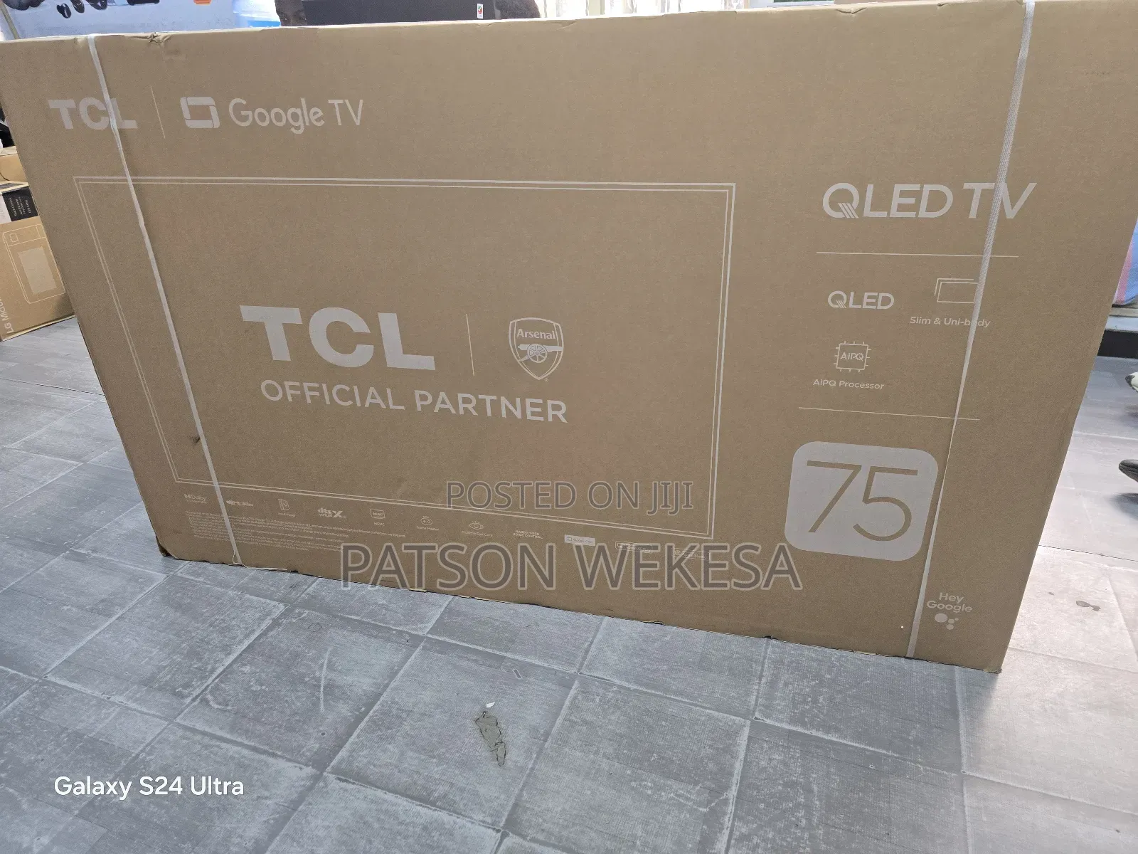 TCL 75p7k 75′′ Inch Qled Tv Aipq Processor Hdr10+ Google Tv (2025)