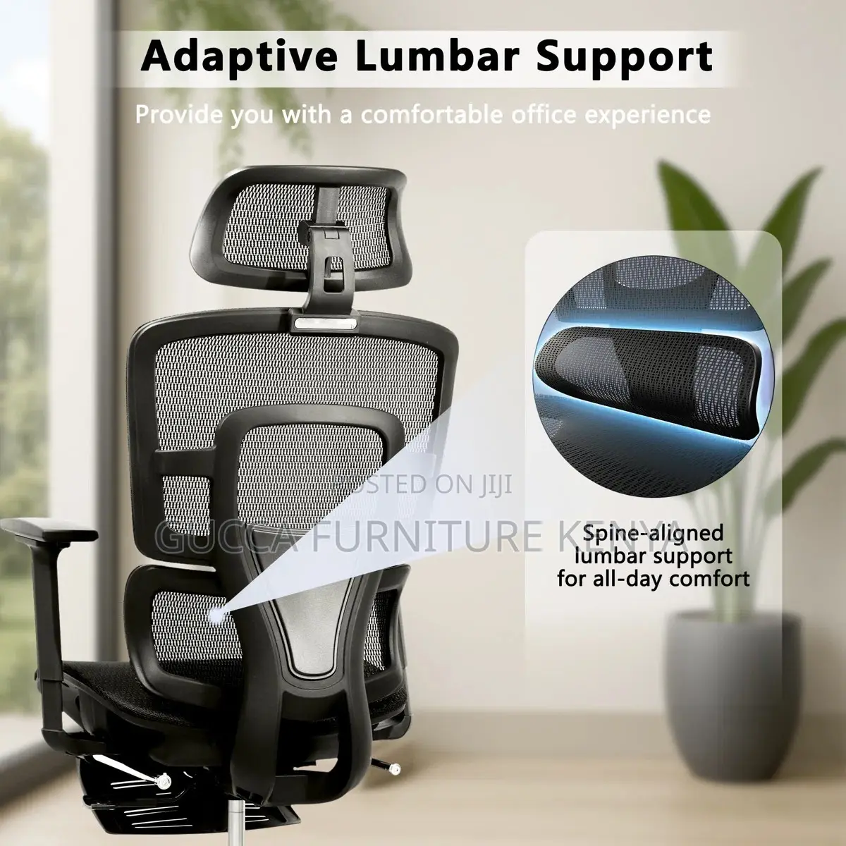 High Back Full Mesh Orthopedic Executive Office Chair