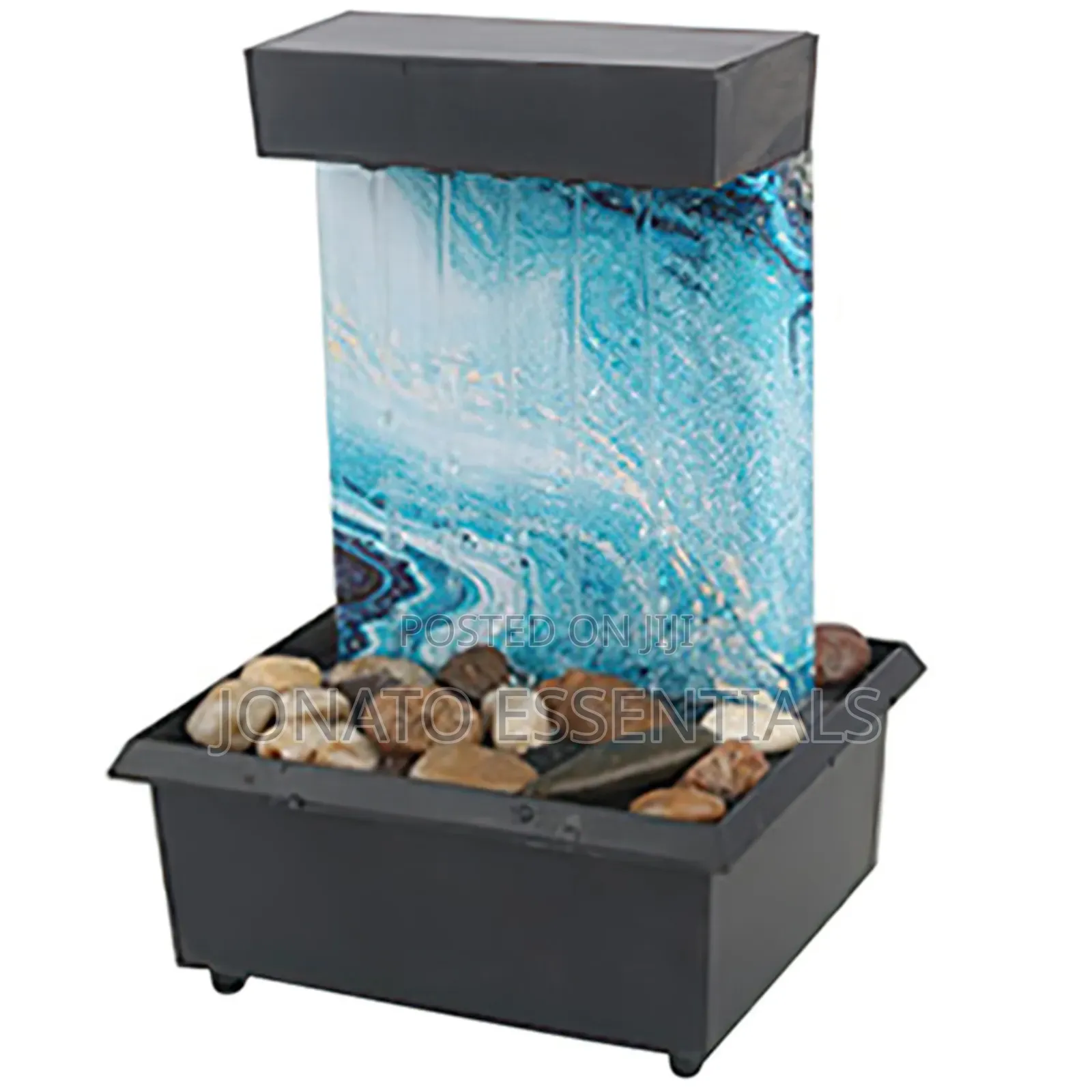 Modern Calming Tabletop Water Fountain for Home Office Decor