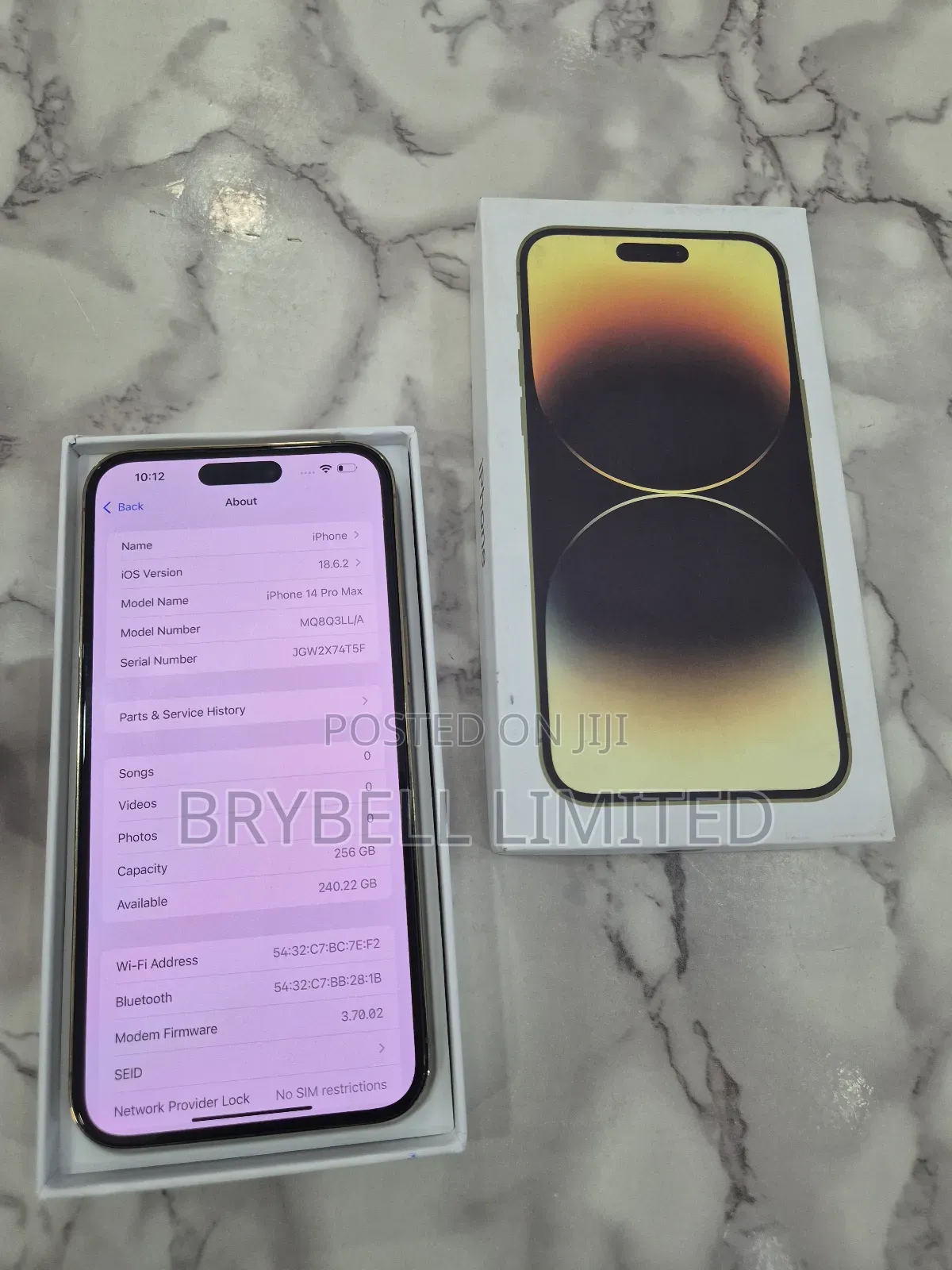 Apple iPhone 14 Pro Max 256 GB Gold
