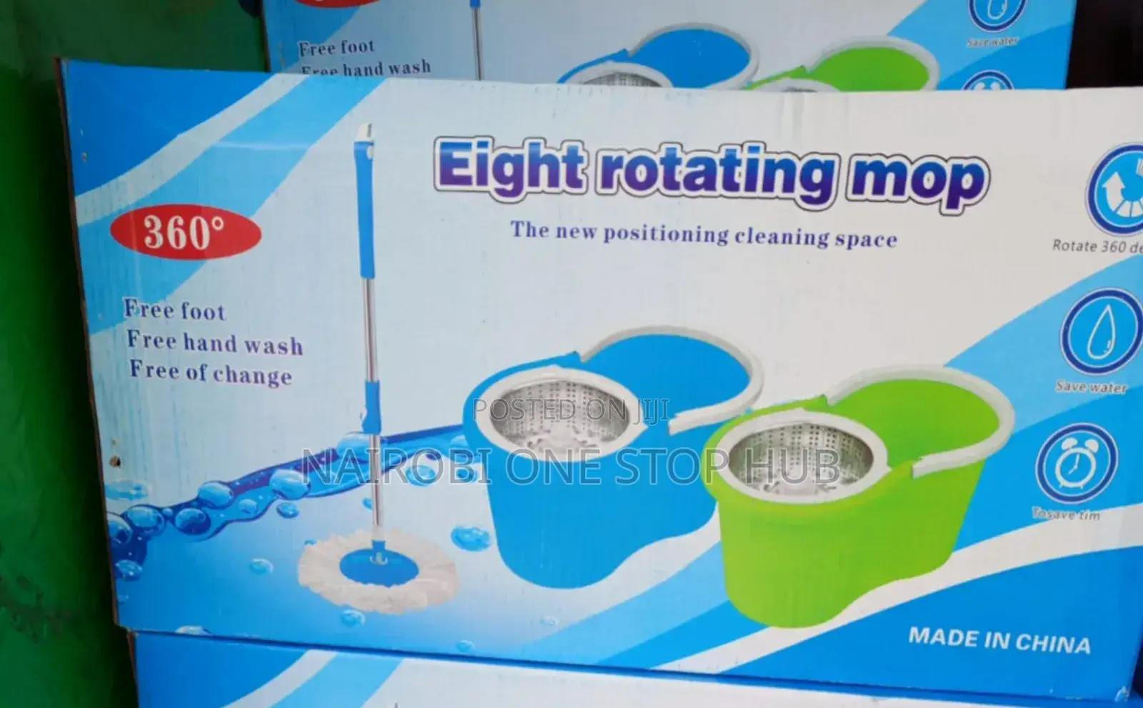 Magic Rotating Mop With Bucket
