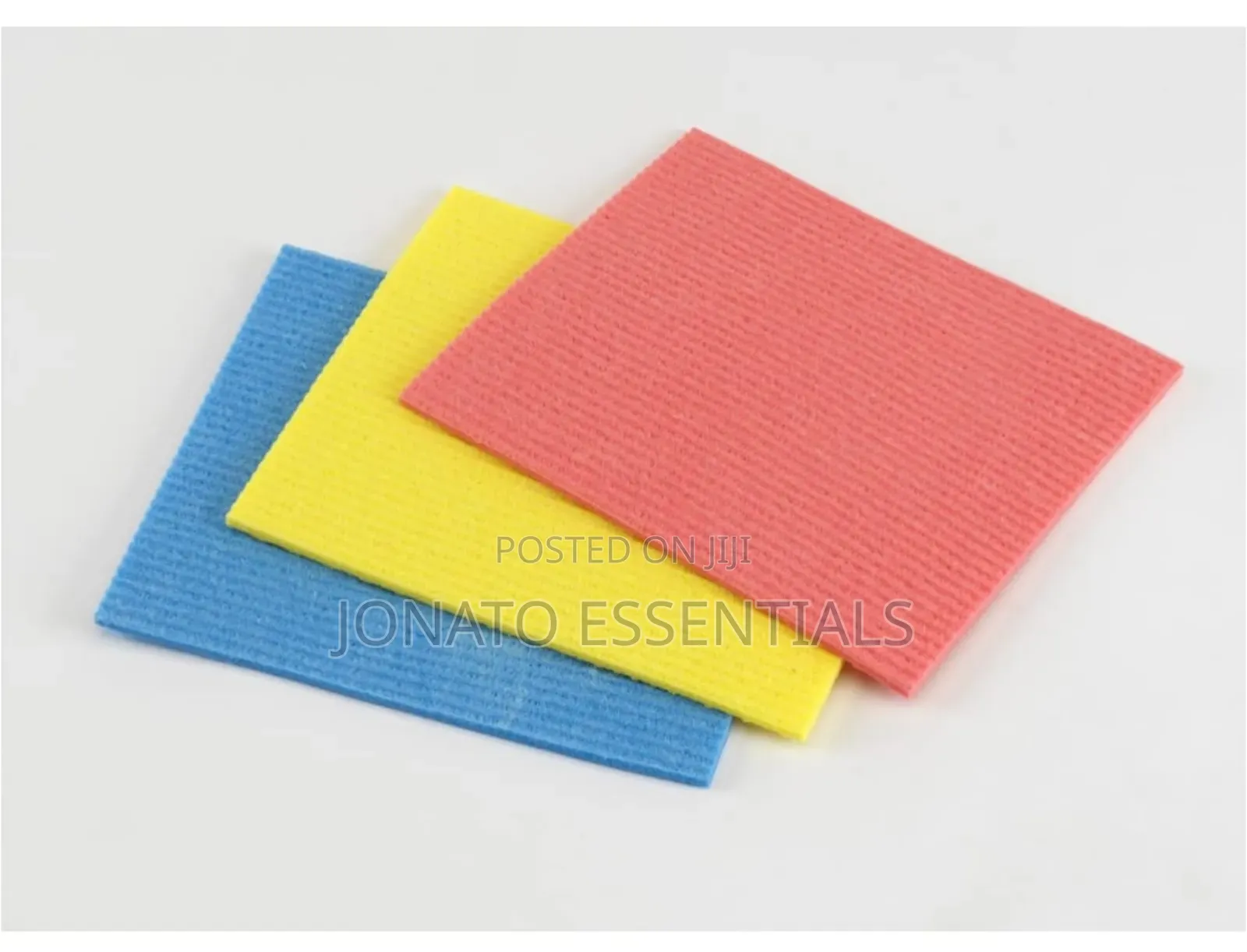 3pc Super Absorbent Cellulose Sponge Cleaning Cloths