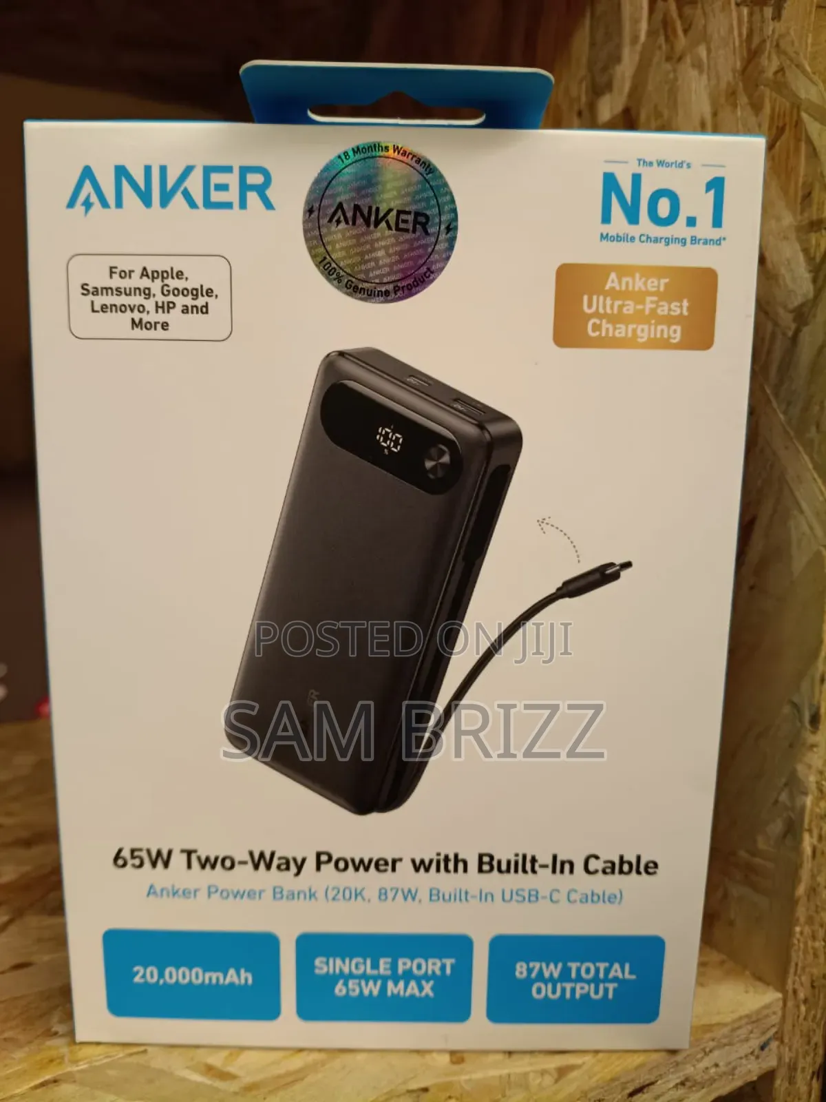 Anker Powerbank 87w 20000mah